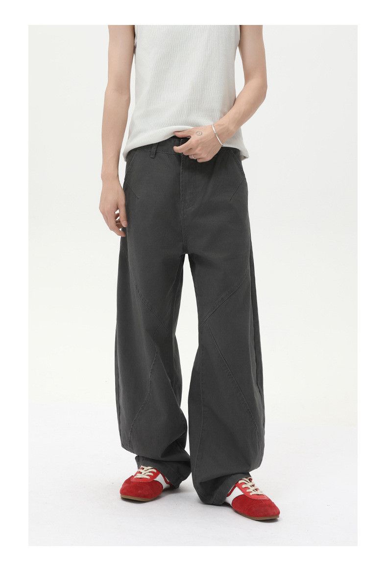 Japanese Brand × Jean American retro loose casual wide-leg scimitar pants Size US 32 / EU 48 - 2 Thumbnail
