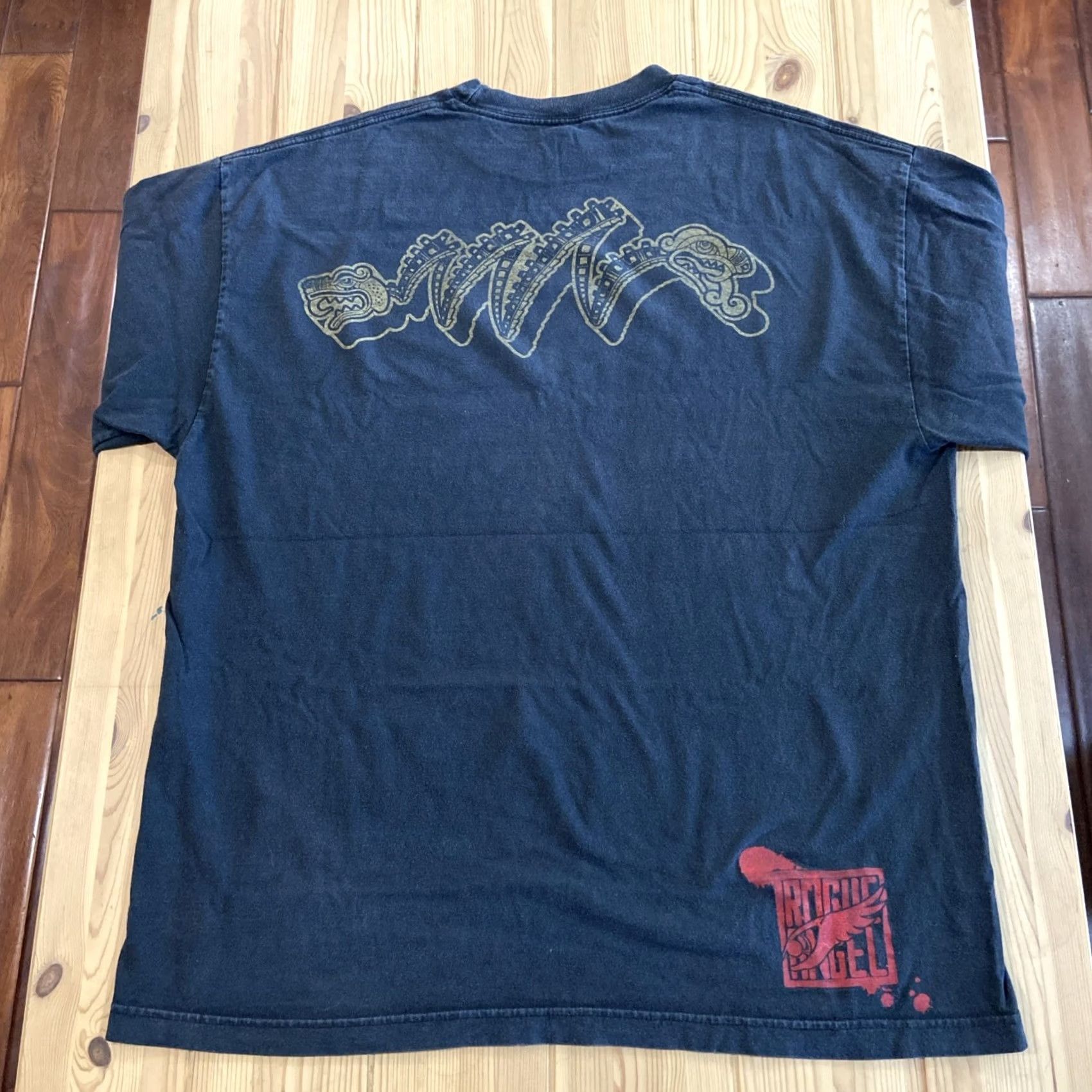 Vintage VINTAGE AllStyle T-Shirt XL Black 90s Lake Powell Graphic Print Short Sleeve Crew Neck Unisex Adults Size US XL / EU 56 / 4 - 5 Thumbnail