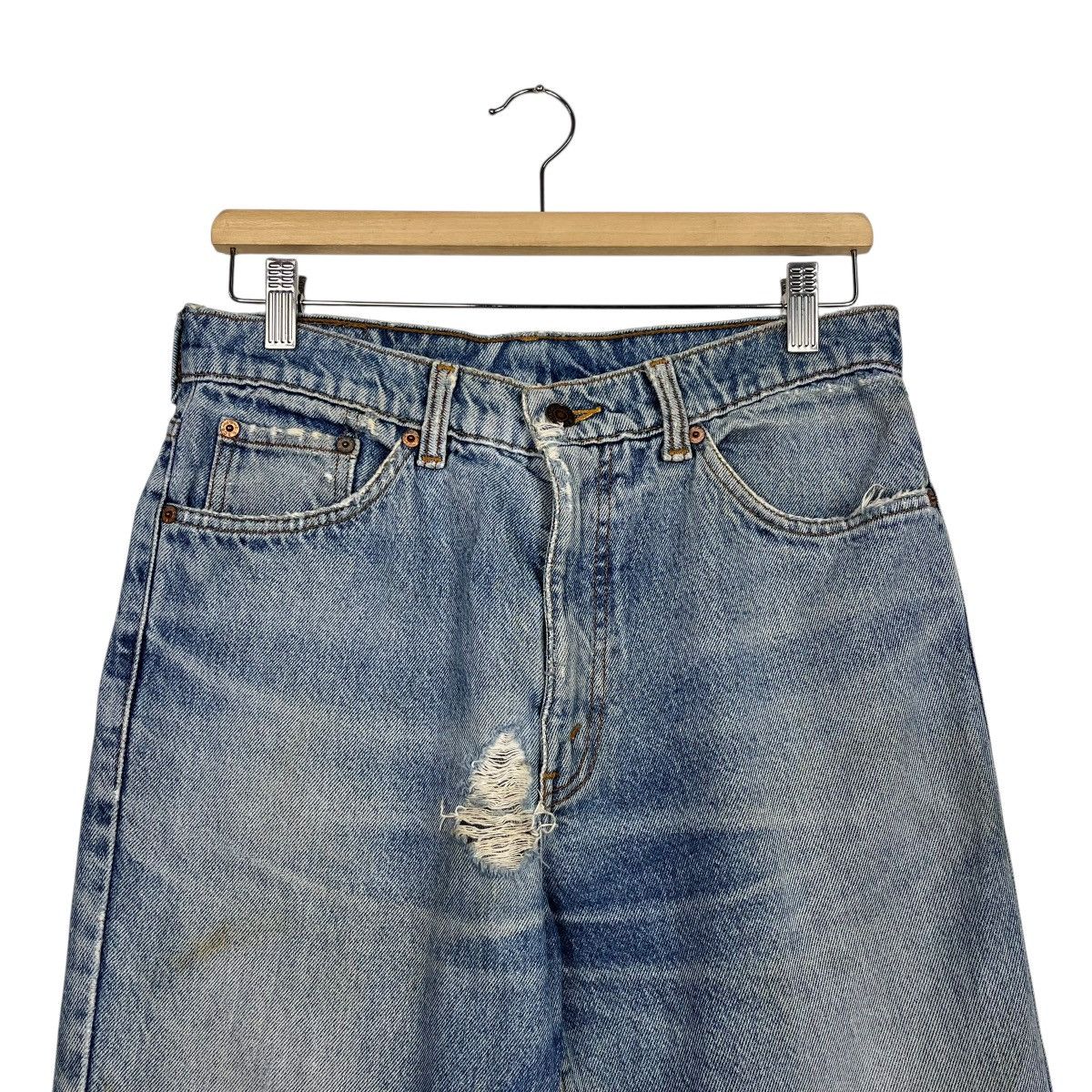Levi's Vintage Levis Distressed Denim Jeans Size US 30 / EU 46 - 2 Thumbnail