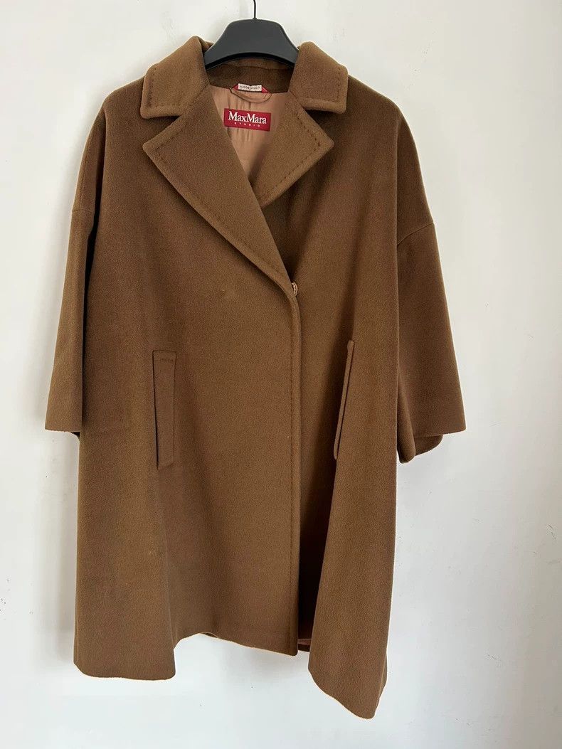 Max Mara Max Mara Studio wool coat jacket Size L / US 10 / IT 46 - 1 Thumbnail
