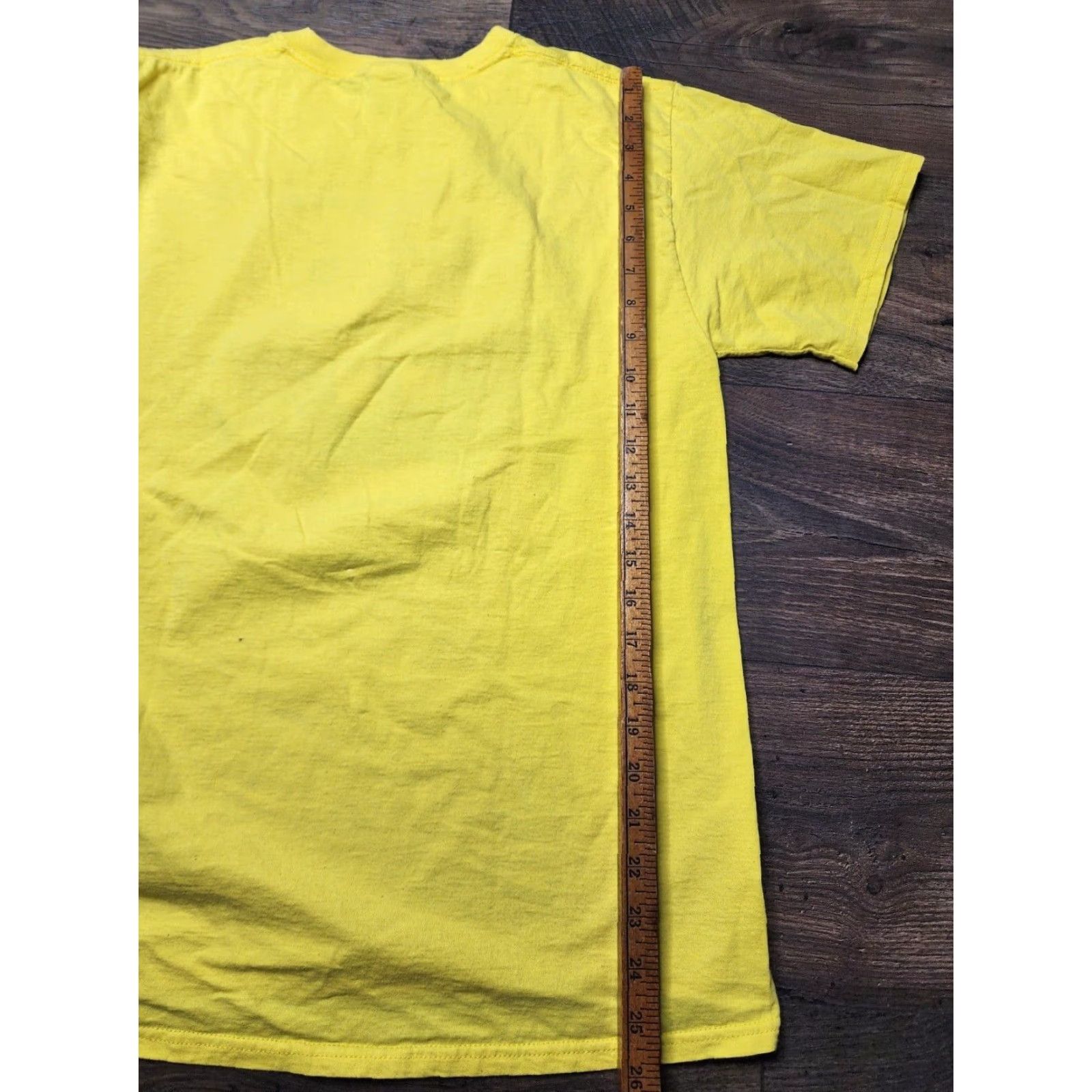 Fruit Of The Loom VINTAGE SpongeBob SquarePants Shirt Adult Medium Yellow Graphic Tee Smiling Bob Image 2014 Fruit of the Loom Mens Size US M / EU 48-50 / 2 - 3 Thumbnail