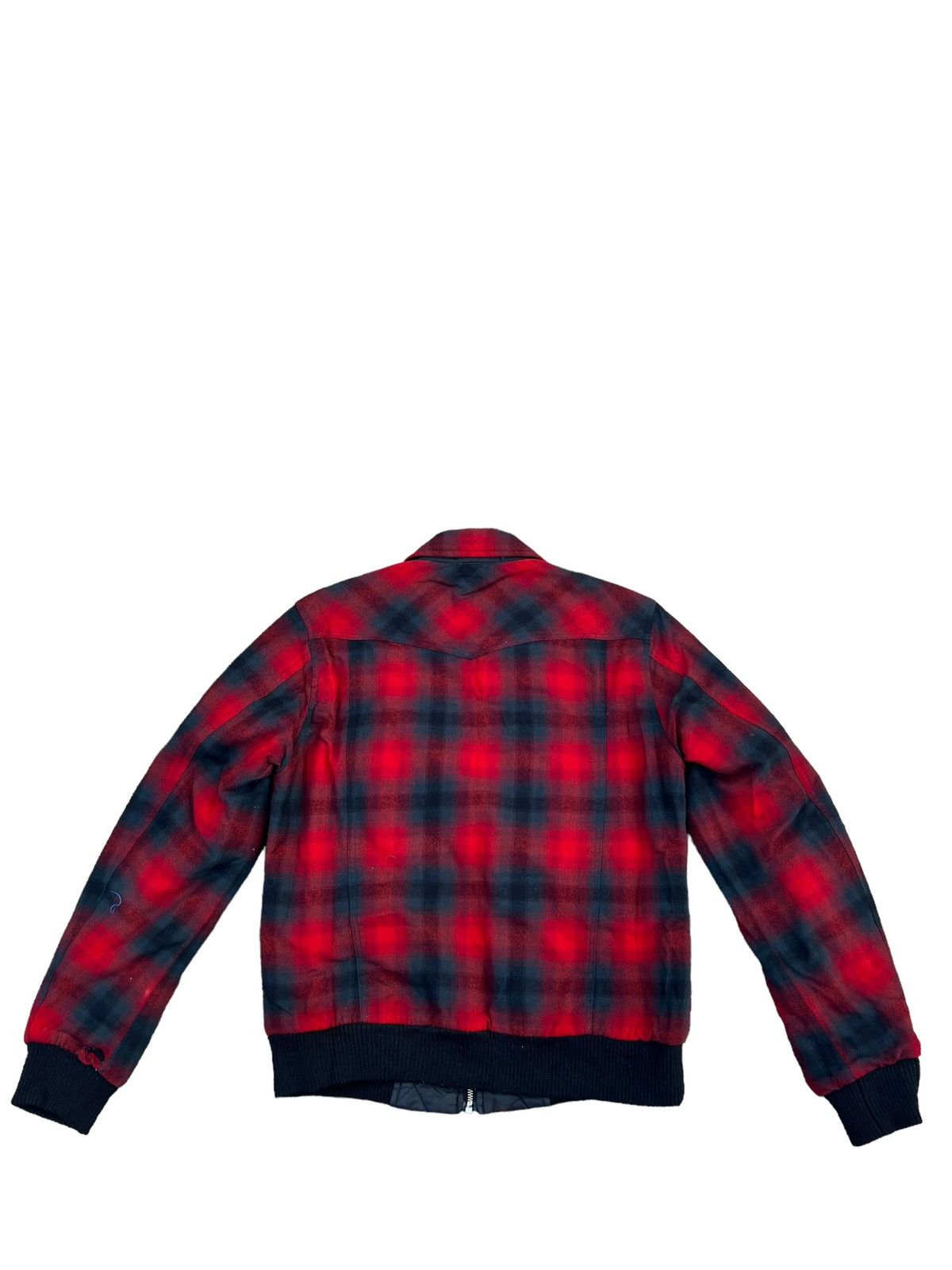 CABANE de ZUCCa CABANE de Zucca Plaid Six Pocket Tactical Bomber Jacket Size US M / EU 48-50 / 2 - 2 Thumbnail