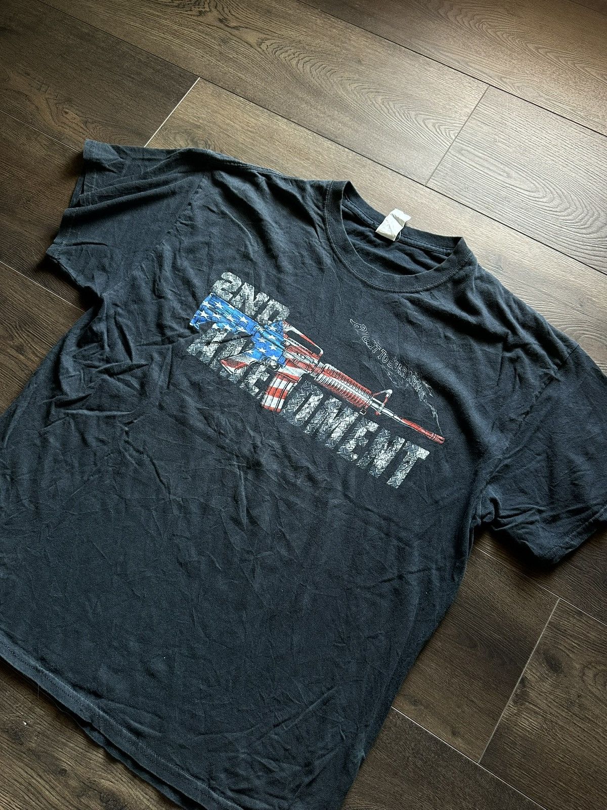 Vintage Vintage 2nd Amendment T-Shirt Size US XL / EU 56 / 4 - 3 Thumbnail