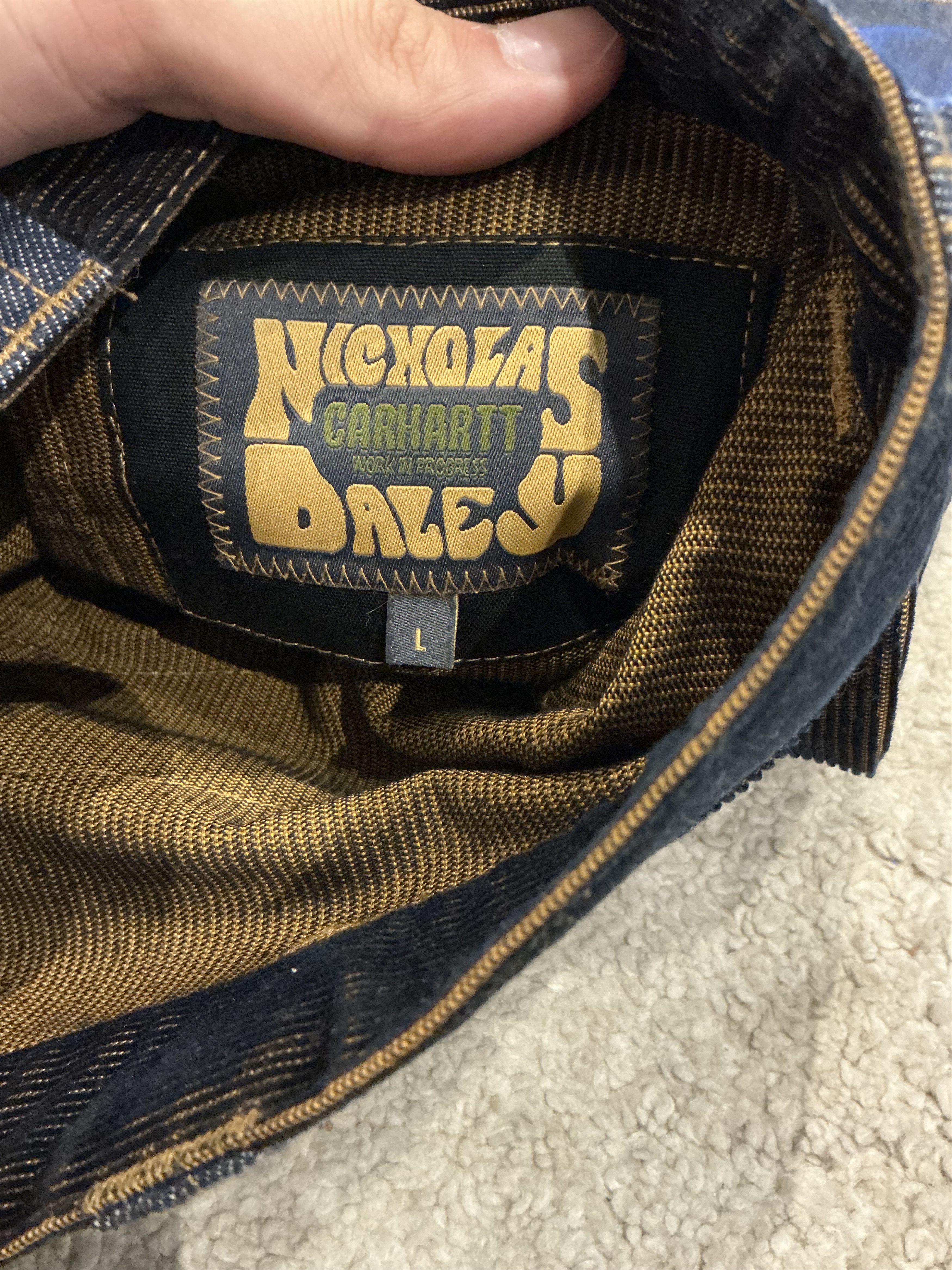 Nicholas Daley Carhartt WIP x Nicholas Daley OG Double Knee Pant Size US 38 / EU 54 - 4 Thumbnail