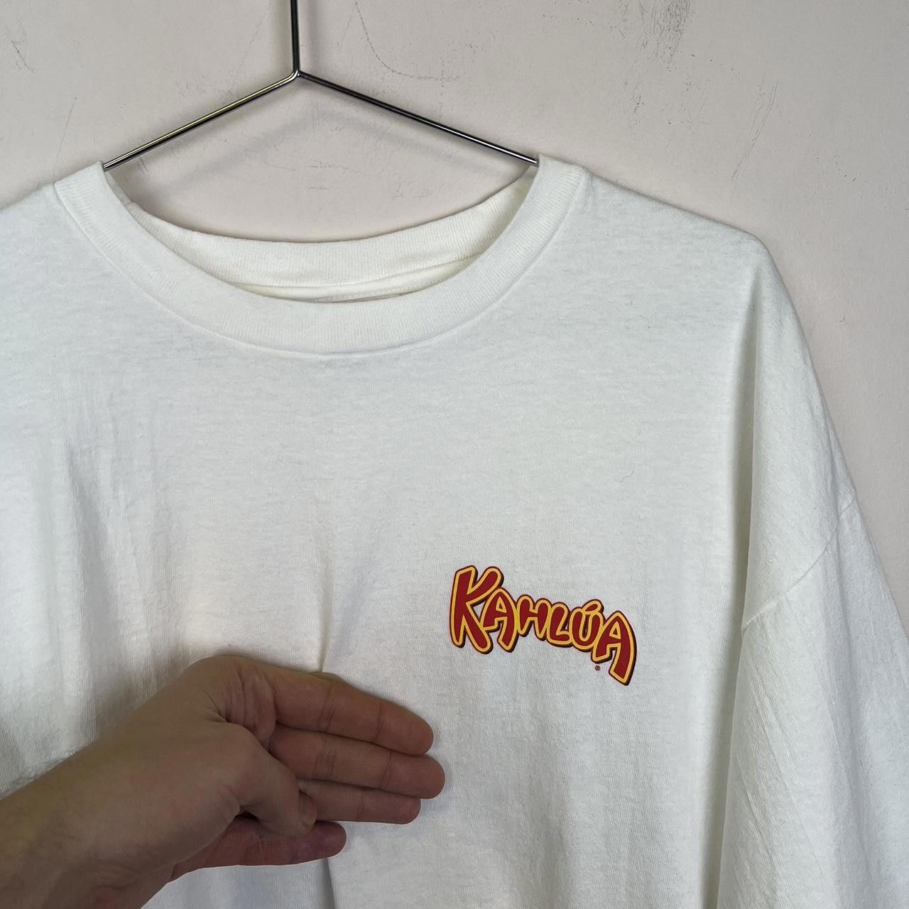 Hanes Kahlúa Beach Party Vintage T-Shirt 90s Hanes XL Size US XL / EU 56 / 4 - 4 Thumbnail