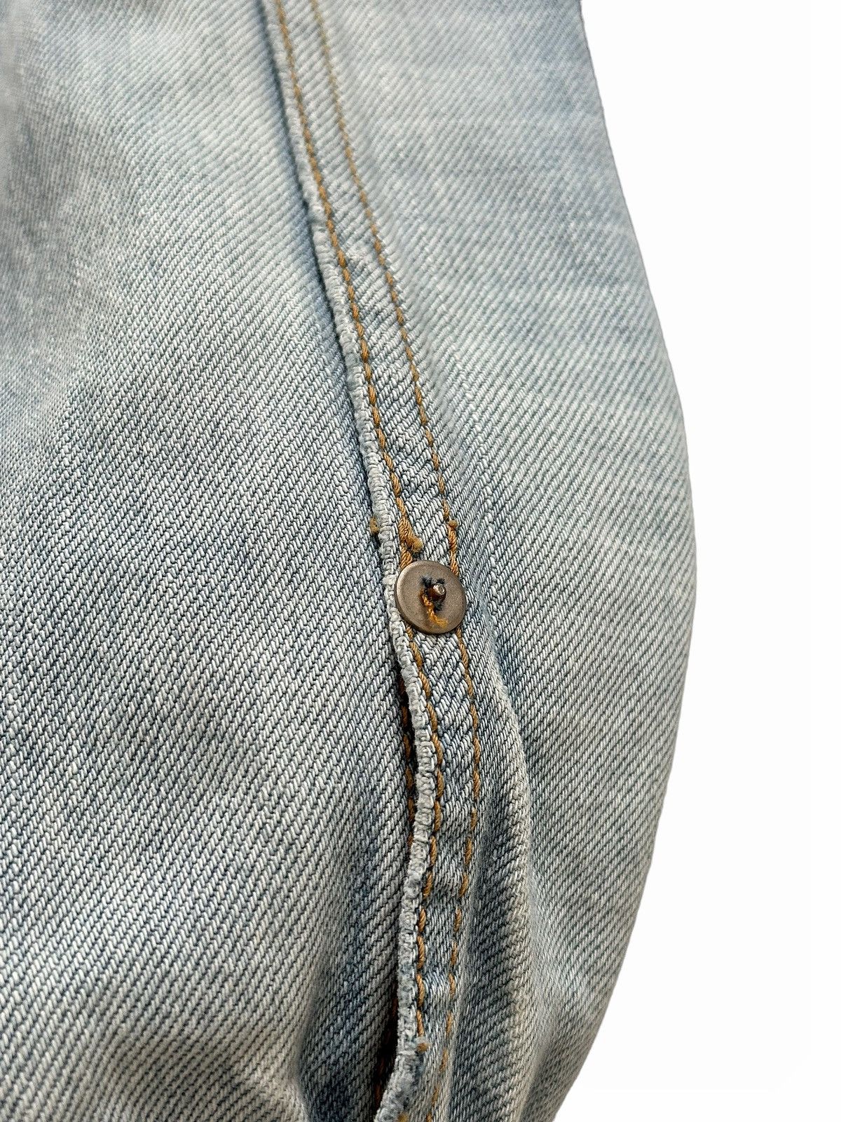 Visvim Sz2 19SS 101 Social Sculpture Distressed Denim Jacket Size US M / EU 48-50 / 2 - 9 Thumbnail