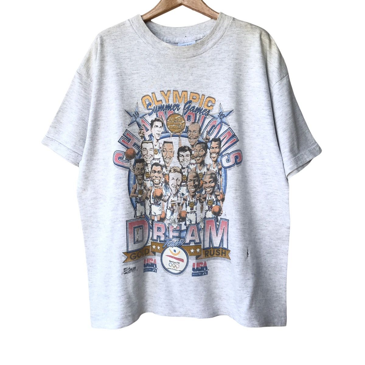 Dream Team USA Olympics ‘92 Barcelona Vintage 90s Kids Tee