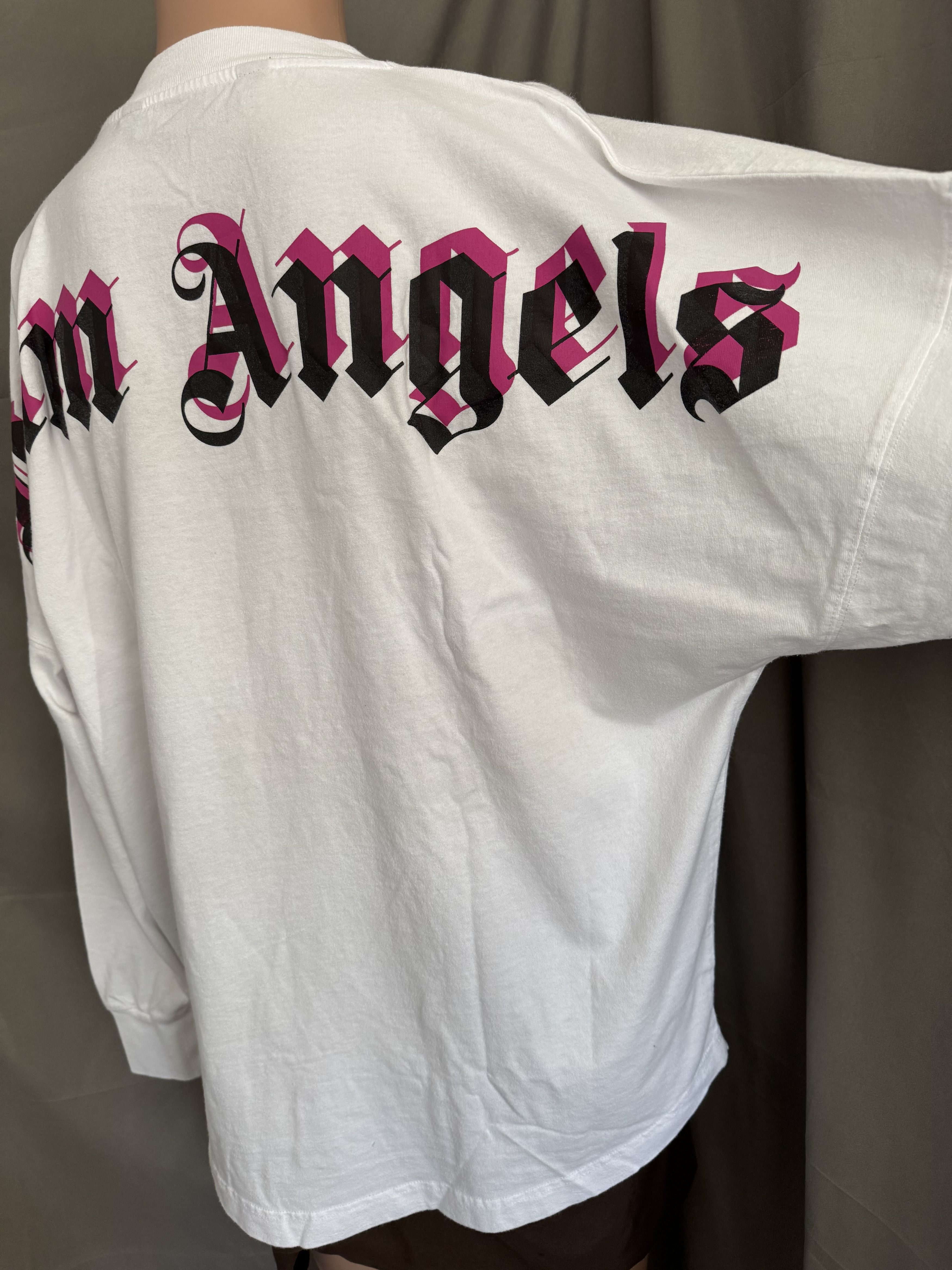 Palm Angels Palm Angels Classic Logo Over Longsleeve T-Shirt size Large Size US L / EU 52-54 / 3 - 6 Thumbnail