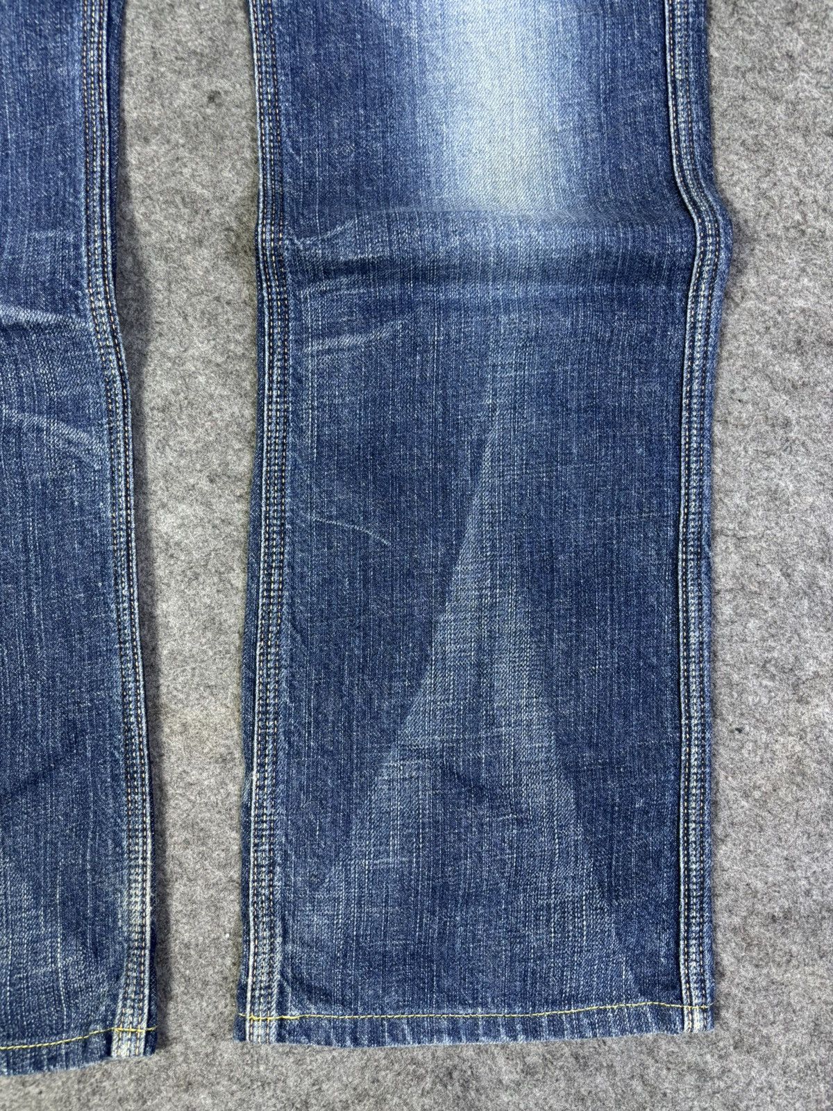 Japanese Brand Vtg Acoustic Okayama Street Beautiful Fades Bush Denim K163 Size US 28 / EU 44 - 8 Thumbnail