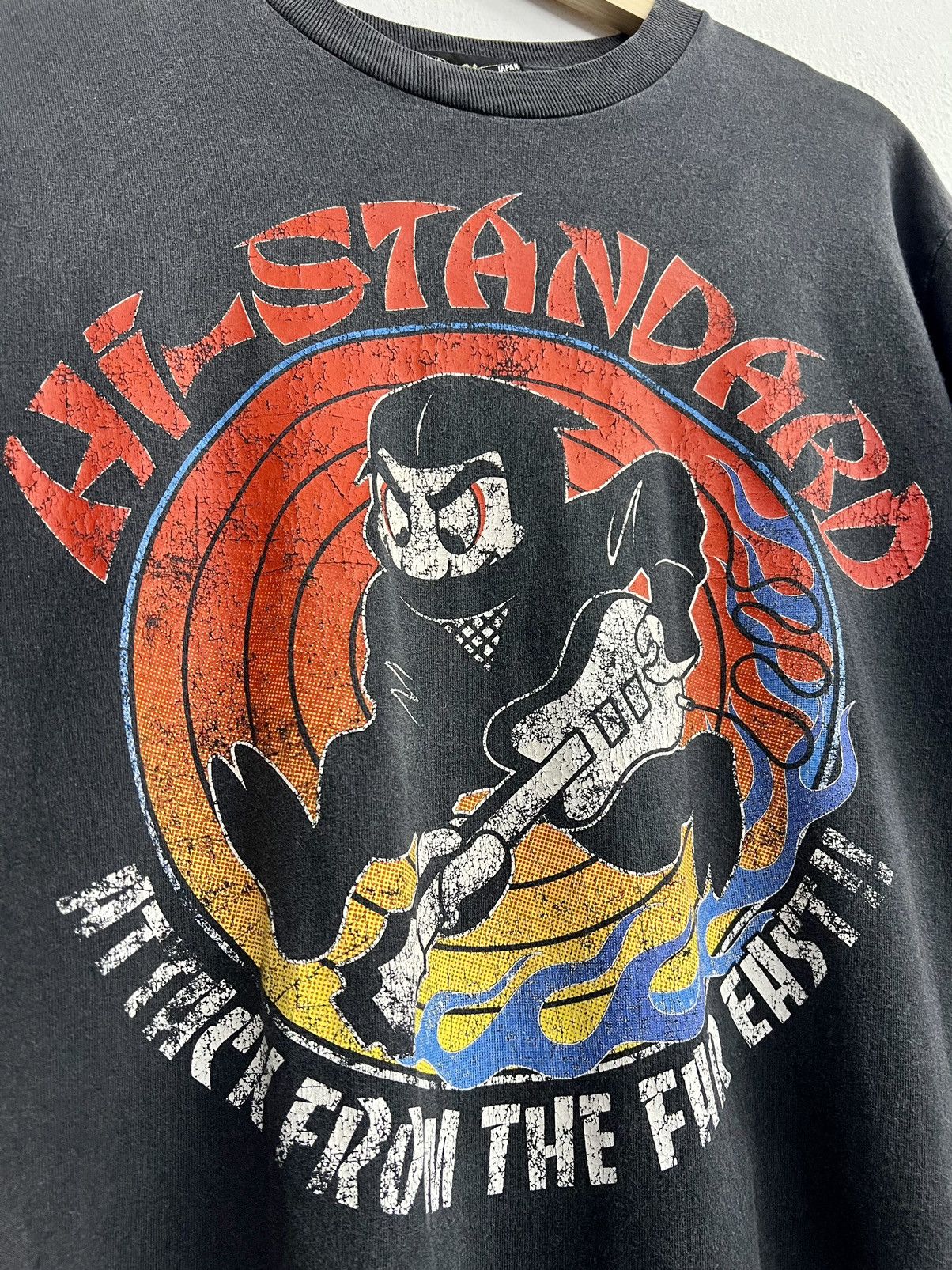 Band Tees × Vintage Vintage Thrashed Hi Standard Japanese Punk Rock Band Tee Size US M / EU 48-50 / 2 - 6 Thumbnail