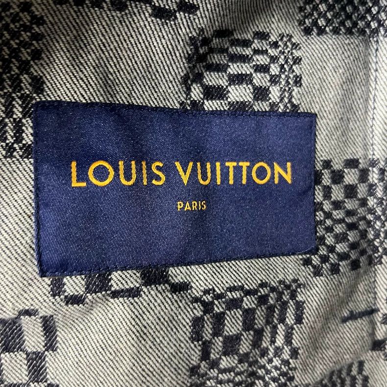 Louis Vuitton Louis Vuitton Black checkerboard single-breasted casual lo Size US M / EU 48-50 / 2 - 3 Thumbnail