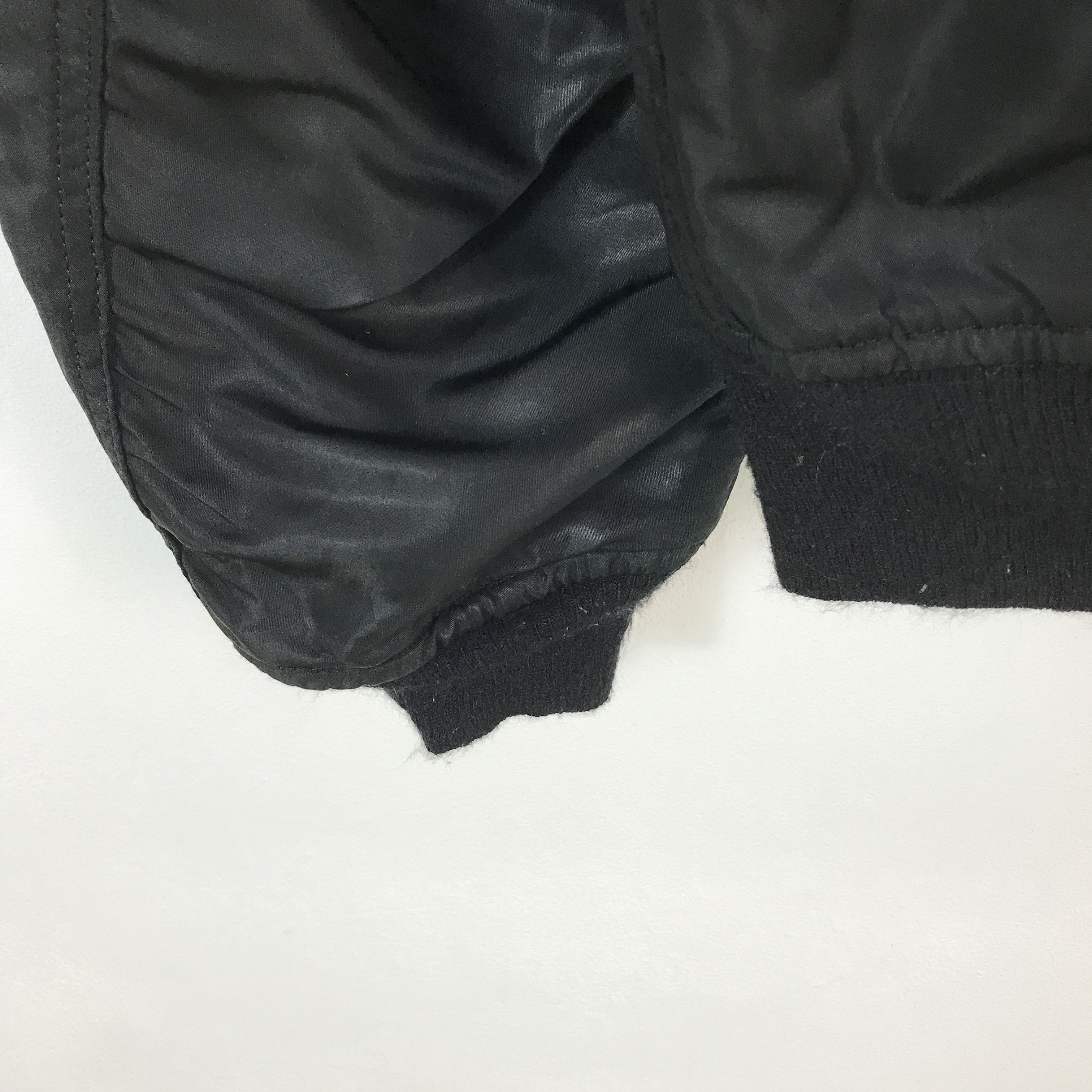 Alpha Industries × Vintage Alpha Industries Bomber jacket flyers man ma1 black jacket Size US XXL / EU 58 / 5 - 7 Thumbnail