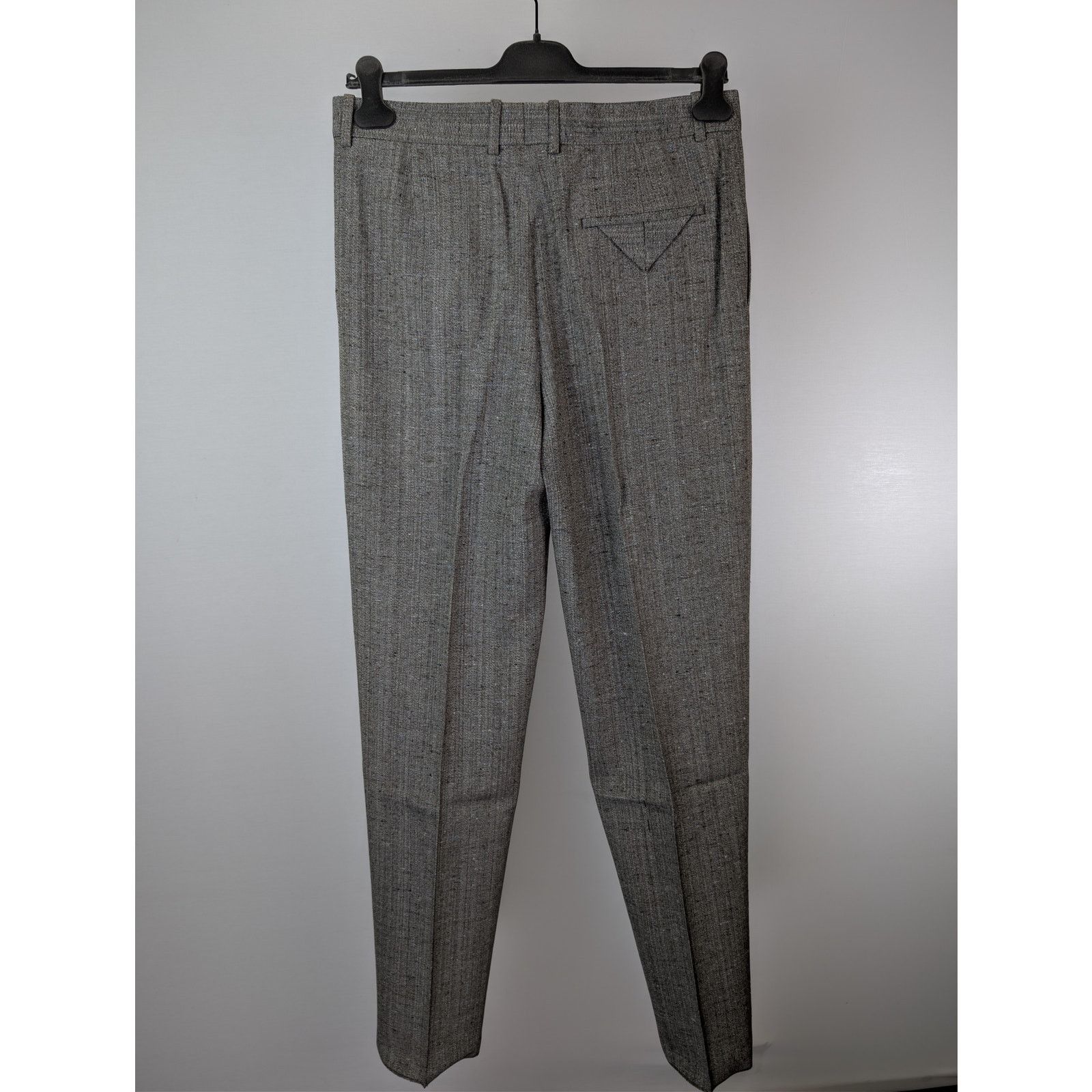 Bottega Veneta o1rshd1 Knotted Melange Viscose Silk Trousers in Multicolor Size US 36 / EU 52 - 16 Thumbnail