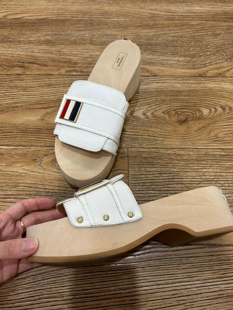 Thom Browne Thom Browne Heathered slippers Size US 7.5 / IT 37.5 - 2 Thumbnail