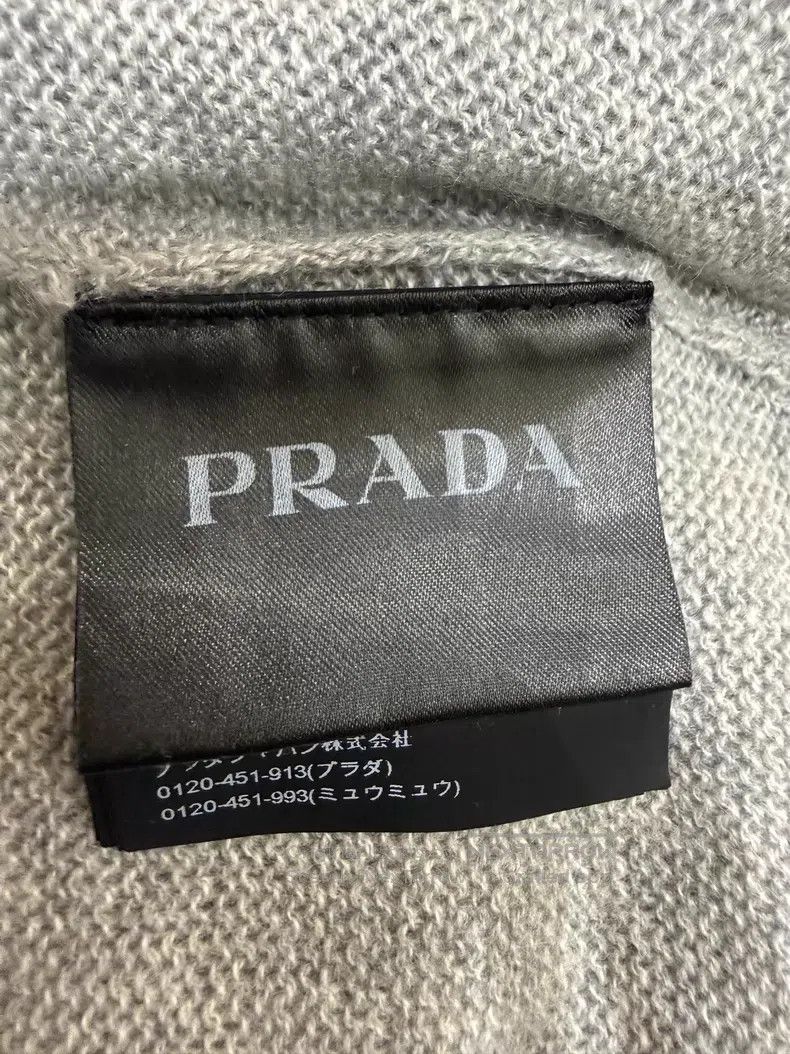 Prada Prada Gray cashmere sweater Size US S / EU 44-46 / 1 - 4 Thumbnail