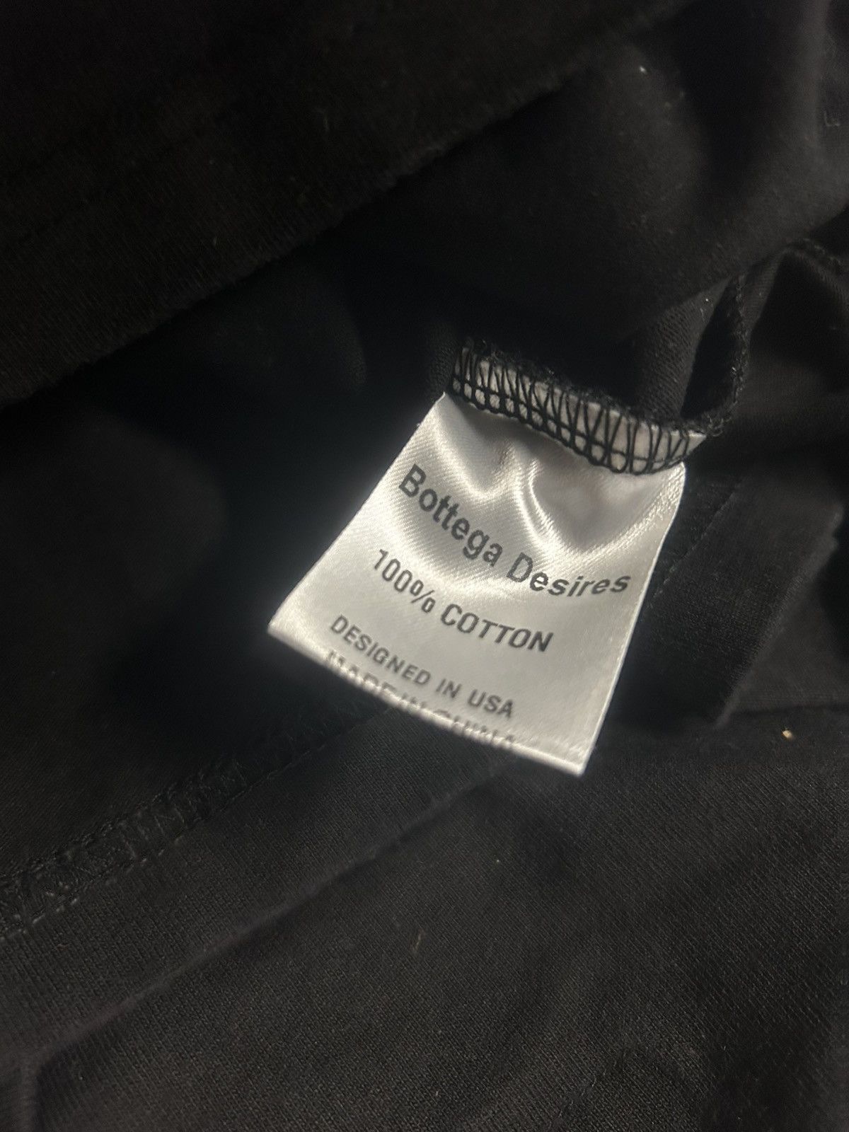 Bottega Desires Bottega Desires Black Anarchy Short Sleeve Tee Medium New Size US M / EU 48-50 / 2 - 4 Thumbnail
