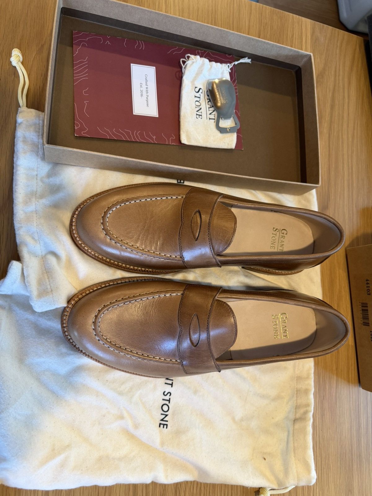 Grant Stone Dune Chromexcel Traveler Loafer 10d in Brown, Men's — image 3 of 5