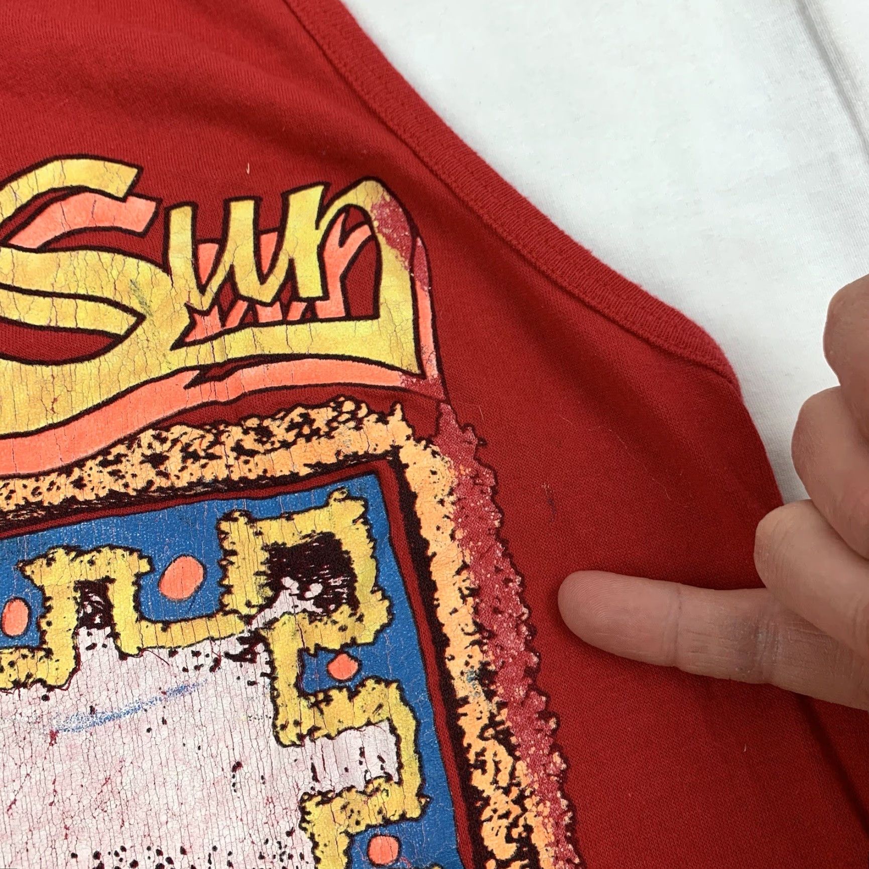 Vintage VINTAGE Surfing Tank Top Mens L Red Beach American 90s Ocean Sun Surf N Sun Tank Top Size US L / EU 52-54 / 3 - 3 Thumbnail