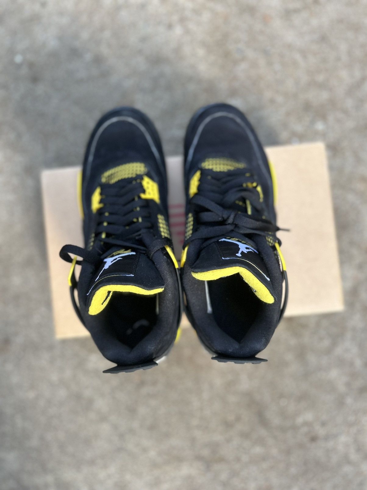 Jordan Brand × Nike Jordan 4 Yellow Thunder size 9.5 Size US 9.5 / EU 42-43 - 7 Thumbnail
