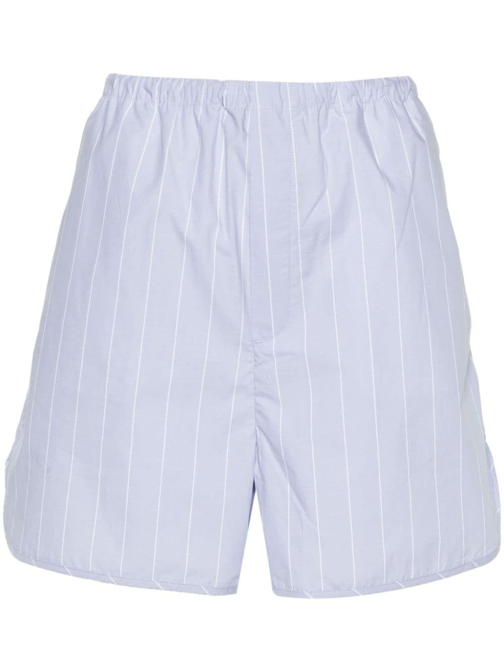 Filippa K STRIPED DRAWSTRING SHORTS Size 27" / US 4 / IT 40 - 1 Thumbnail