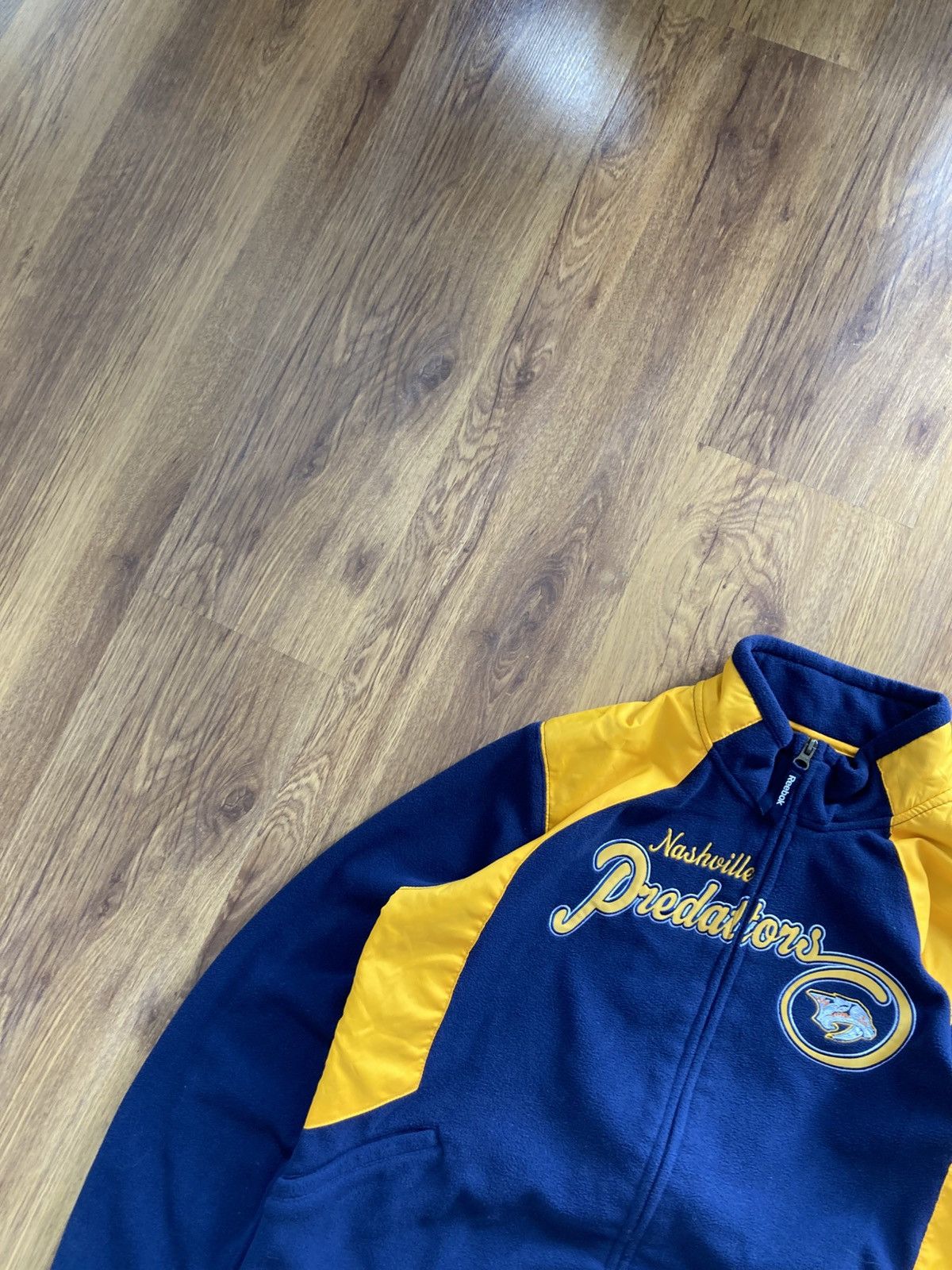 Reebok Reebok nashville predators NHL zip fleece jacket M y2k 90’s Size US M / EU 48-50 / 2 - 4 Thumbnail