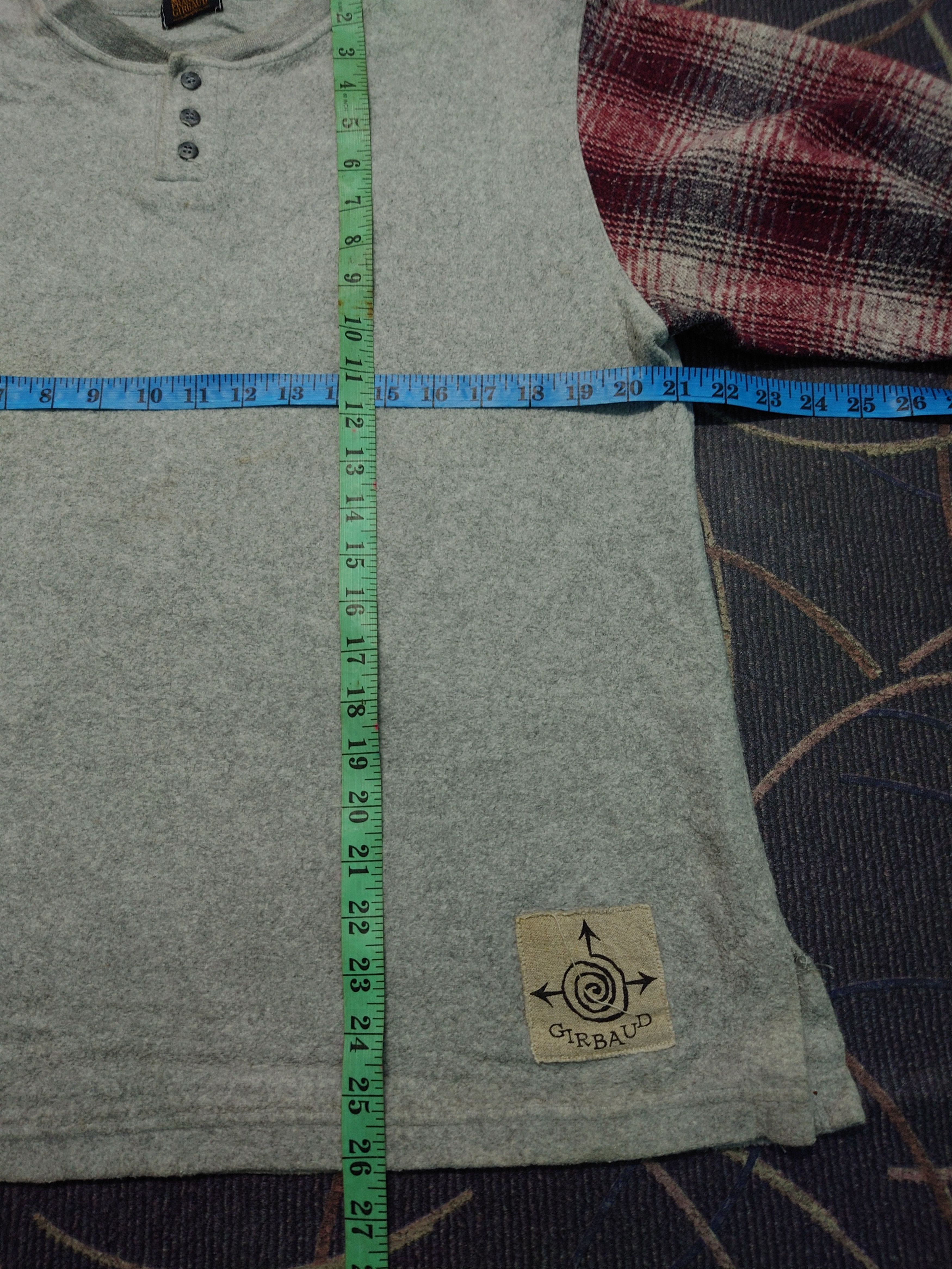 Marithe + Francois Girbaud Marithe Francois Girbaud Henley Shirt Size M / US 6-8 / IT 42-44 - 7 Thumbnail
