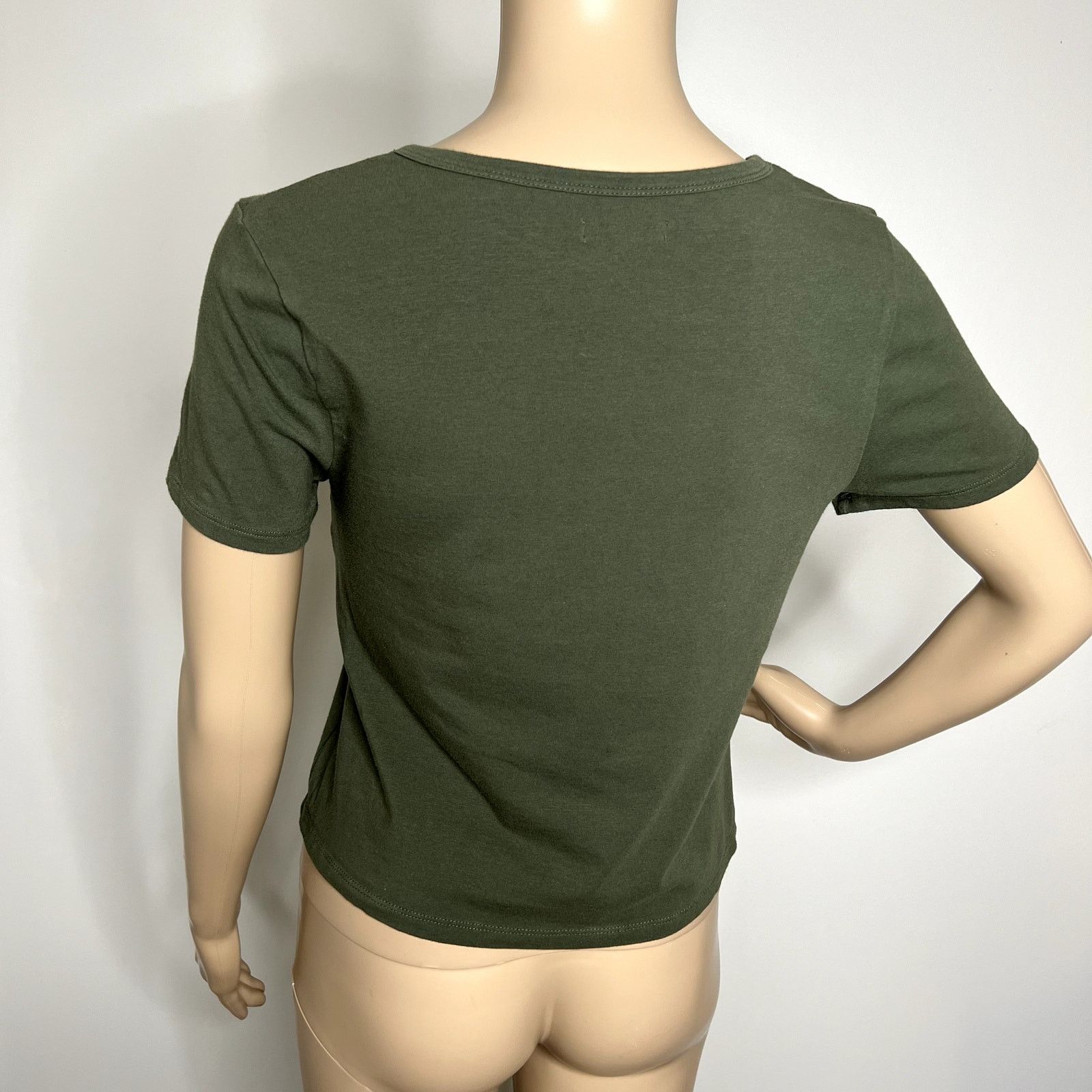 Other Wild Fable Green Short Sleeve Tee Size M / US 6-8 / IT 42-44 - 3 Thumbnail