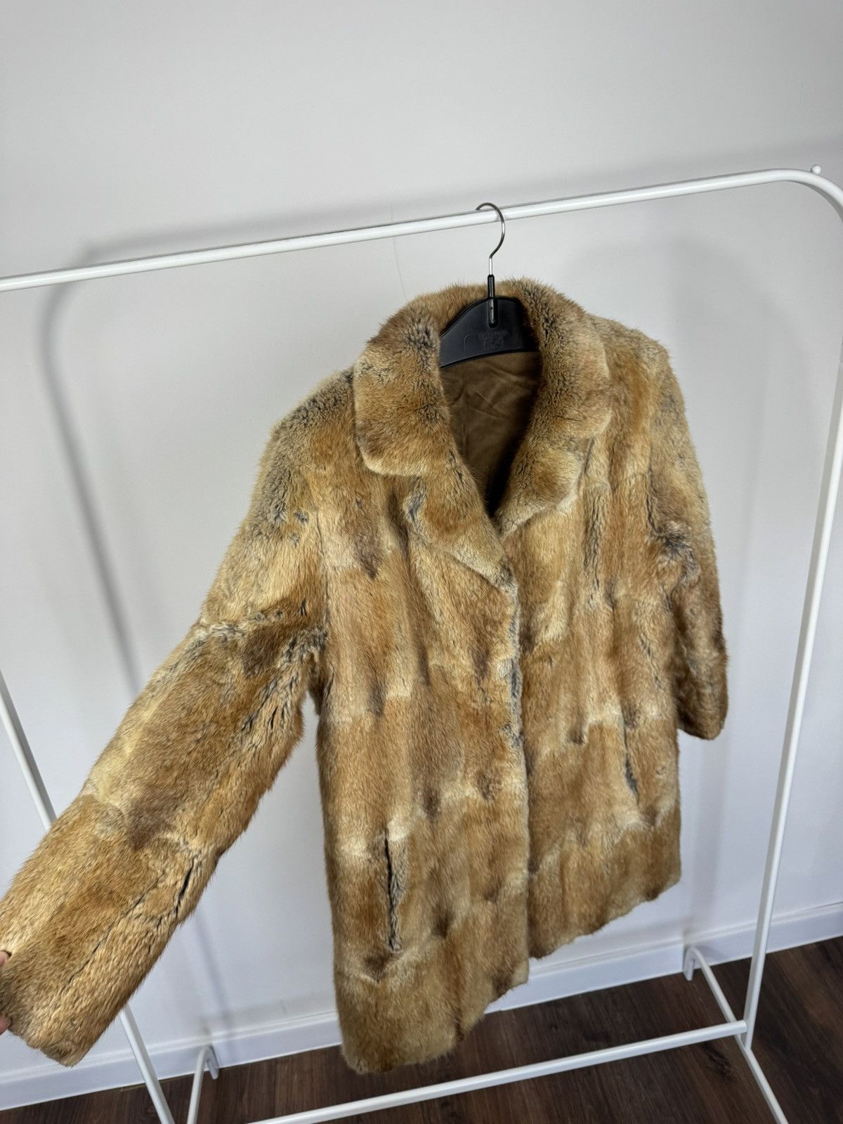 Other Vintage Real Fur Coat Jacket Women’s Brown Luxury Winter Size L / US 10 / IT 46 - 10 Thumbnail