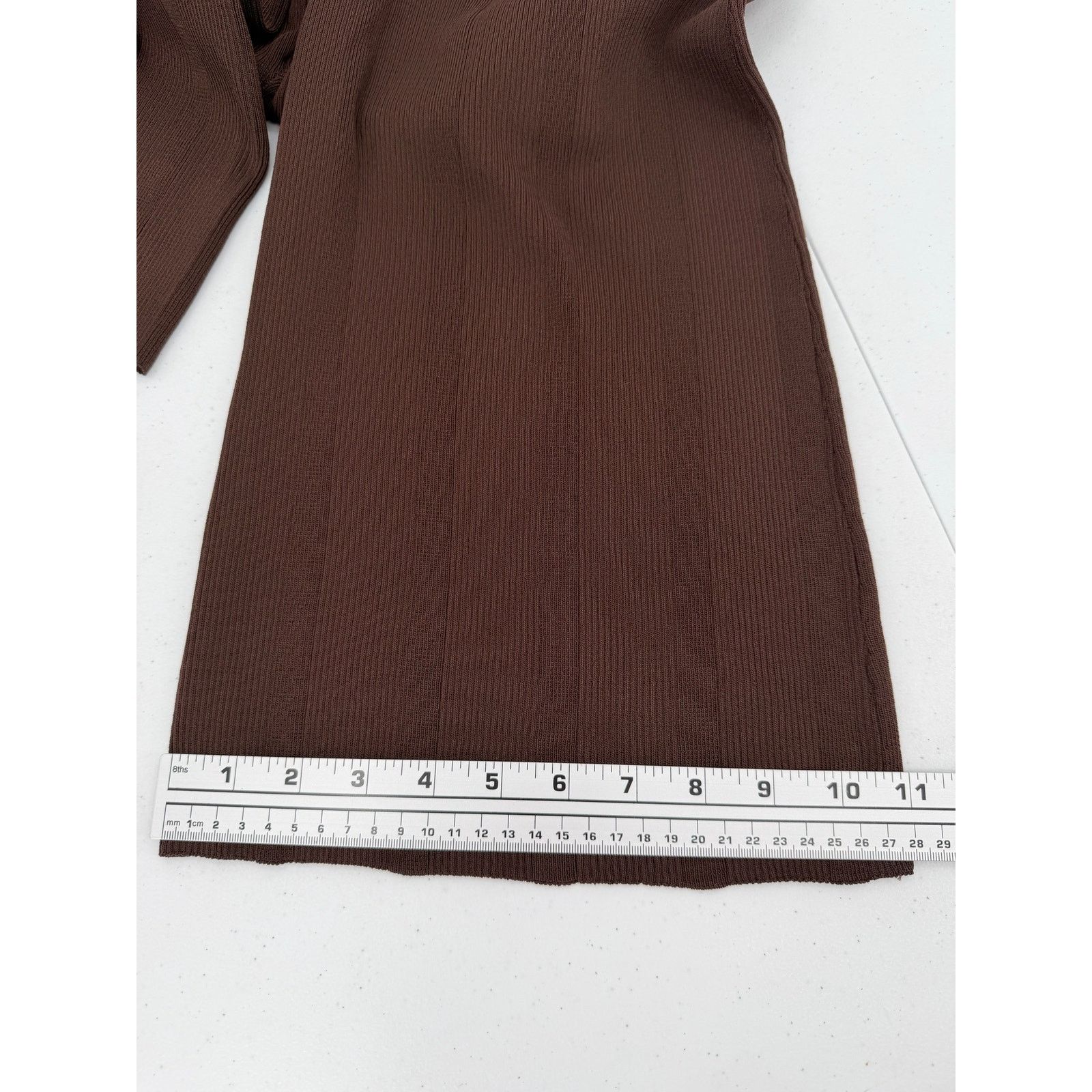 REMAIN Birger Christensen NWT REMAIN Birger Christensen Solaima Brown Flare Pants Size 28" / US 6 / IT 42 - 10 Thumbnail