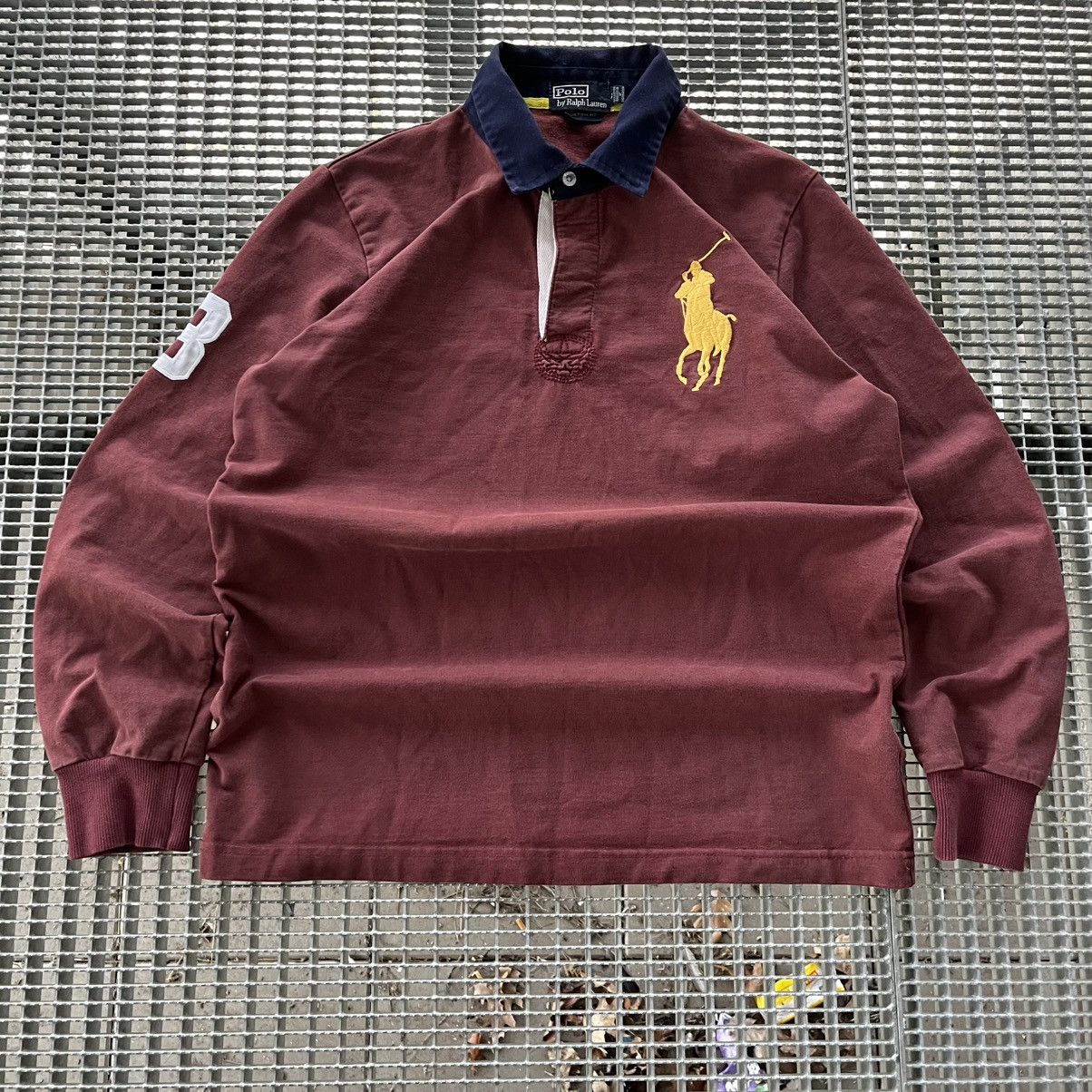Polo Ralph Lauren Vintage Polo Ralph Lauren Rugby Shirt Big Pony Cheaf Keef Size US S / EU 44-46 / 1 - 2 Thumbnail