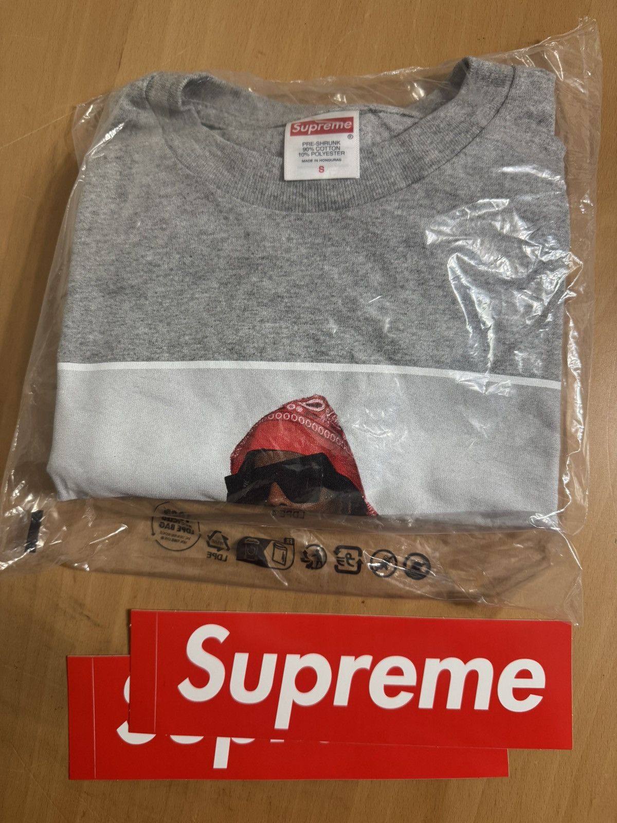 Supreme supreme playboi carti tee grey | Grailed
