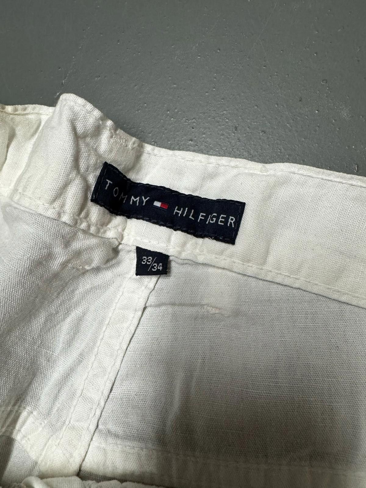 Tommy Hilfiger Tommy Hilfiger White Trousers Size US 33 - 5 Thumbnail