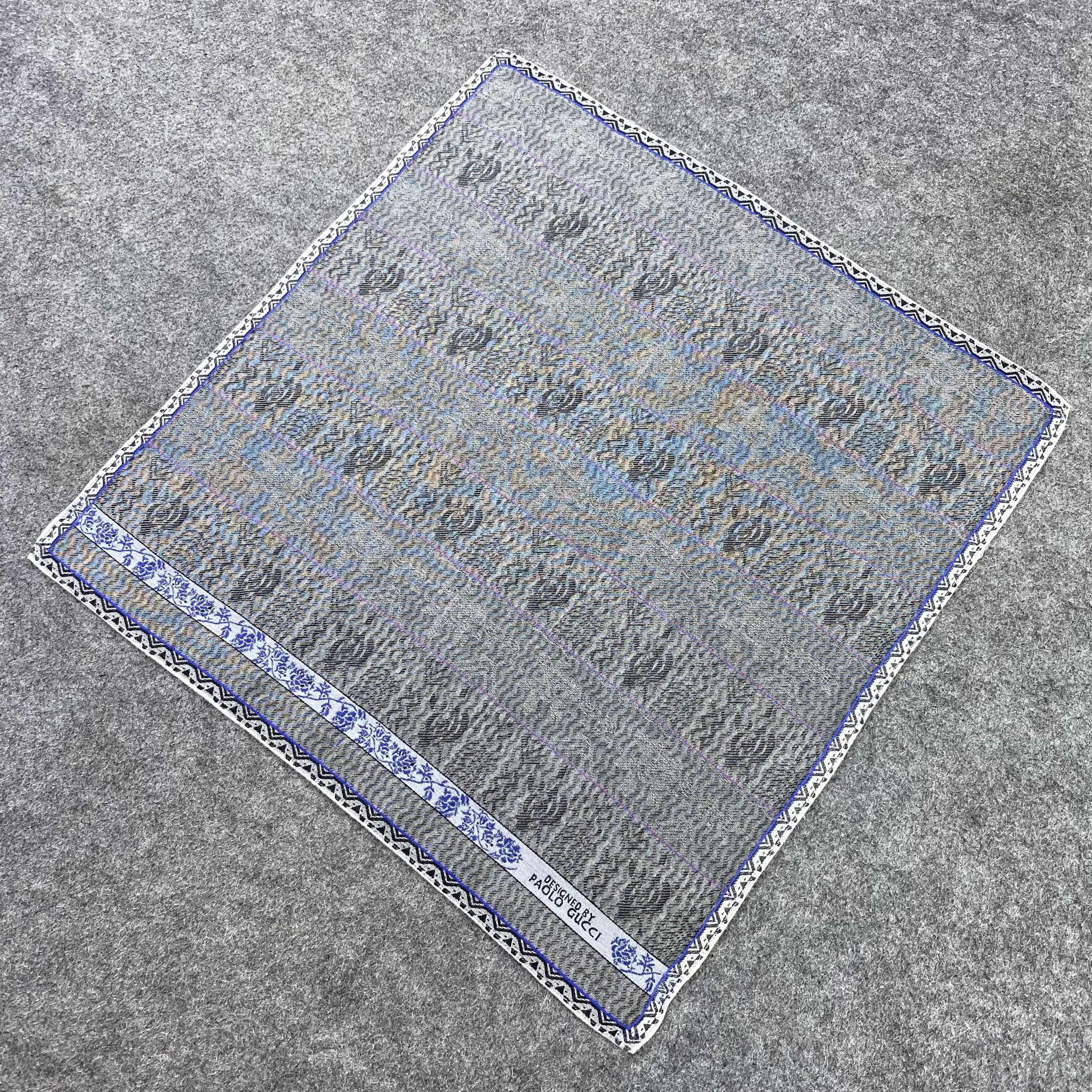 Paolo Gucci Paolo Gucci Handkerchief / Bandana / Neckerchief-B826 Size ONE SIZE - 4 Thumbnail
