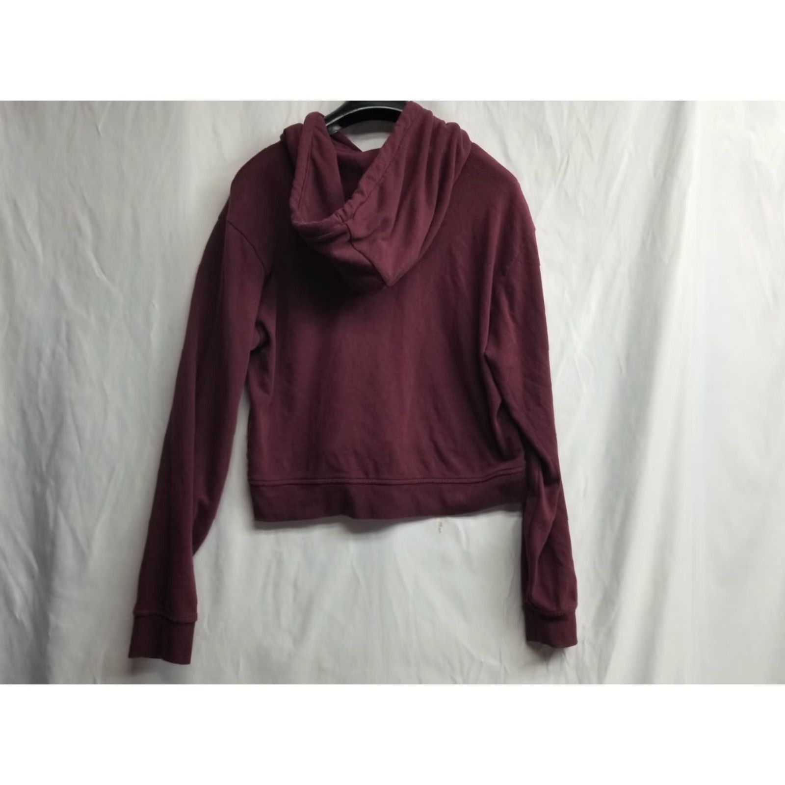 Vans VANS Hoodie Womens Size Small S Burgundy Burgundy Color Activewear Full Zip Pullover Size S / US 4 / IT 40 - 2 Thumbnail