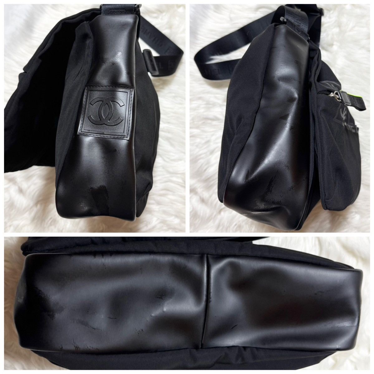 Chanel Catalog Chanel Sport Rubber COCO Mark Messenger Bag Size ONE SIZE - 18 Thumbnail