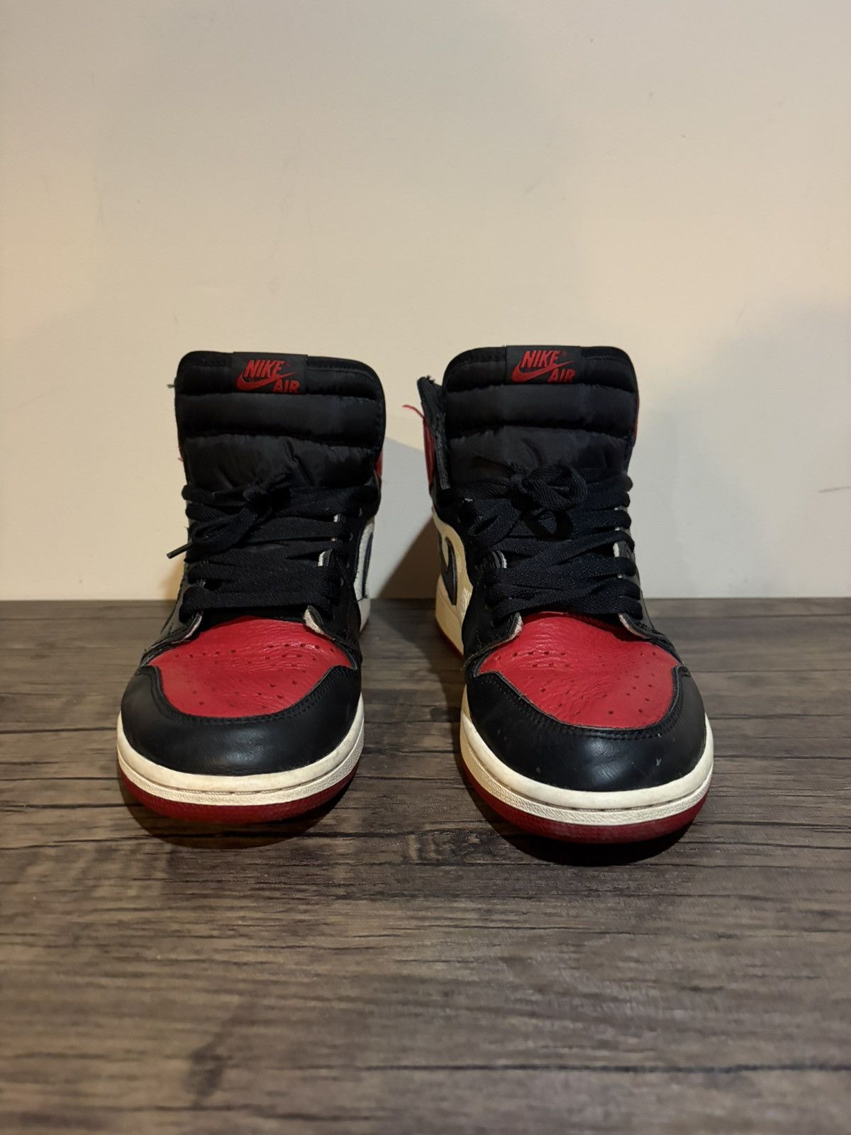 Jordan Brand 2017 Jordan 1 Bred Toe Size US 10 / EU 43 - 4 Thumbnail