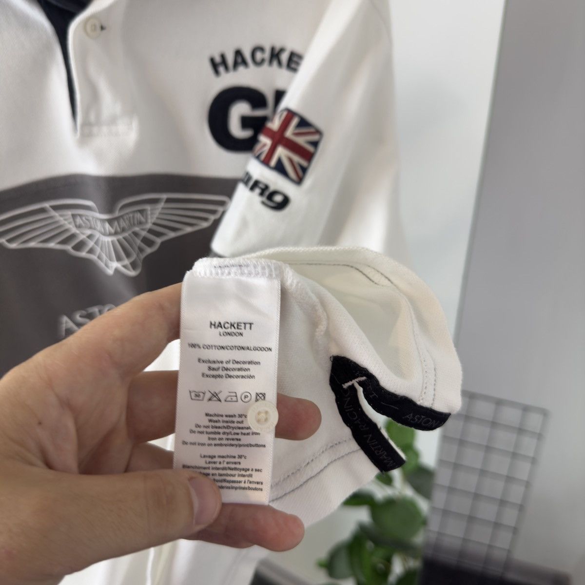 Hackett Aston Martin Rugby Vintage Racing GB Size US XXL / EU 58 / 5 - 8 Thumbnail