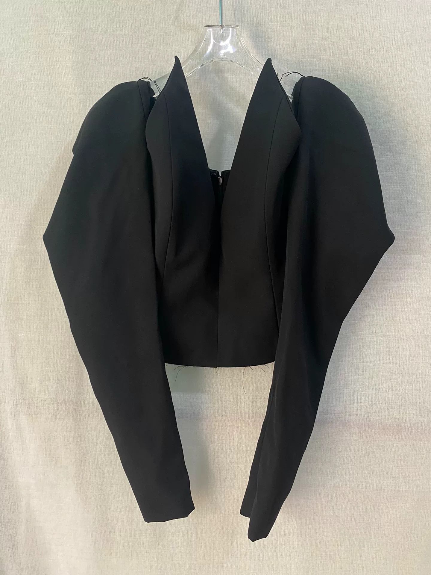 Saint Laurent Paris Saint Laurent Off-Shoulder Halter Top Size S / US 4 / IT 40 - 1 Thumbnail
