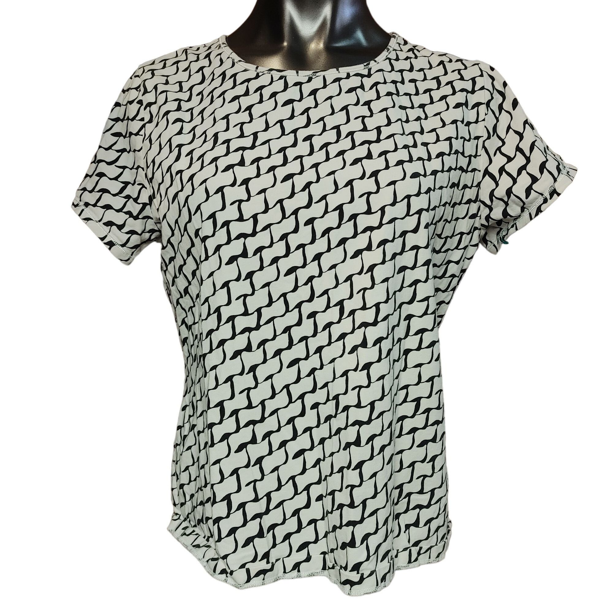 Other Valarie Stevens Seperates Women's Black & White Chevron Prin Size XL / US 12-14 / IT 48-50 - 1 Thumbnail
