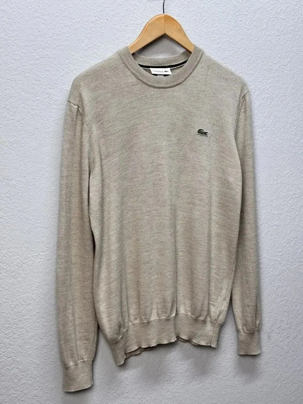 Japanese Brand × Lacoste × Vintage Y2K Lacoste Knitwear Wool Sweater Size XL streetwear Size US M / EU 48-50 / 2 - 1 Thumbnail