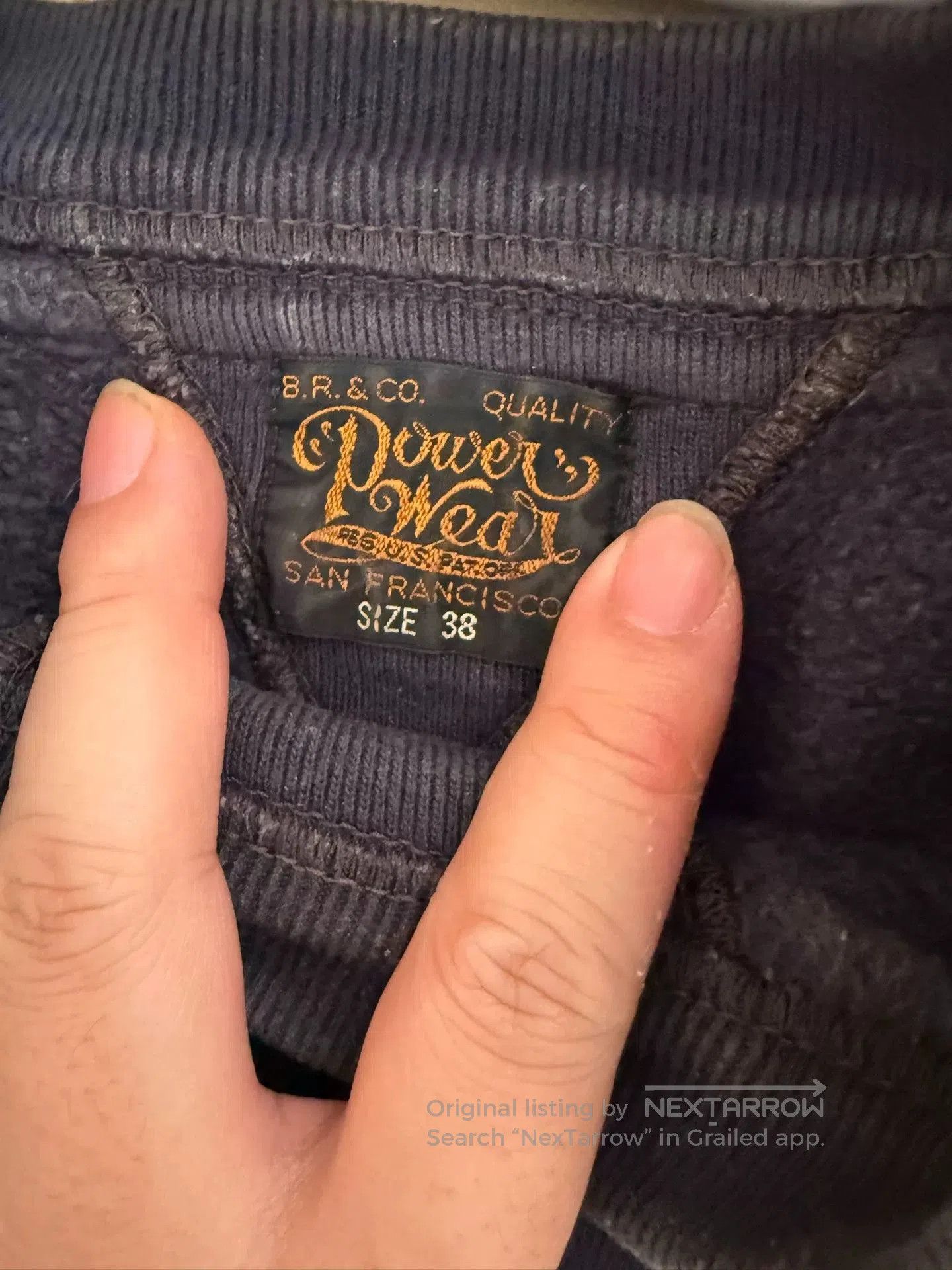 Freewheelers Vintage Fleece Motorcycle Sweatshirt Limited Edition. Size US M / EU 48-50 / 2 - 2 Thumbnail
