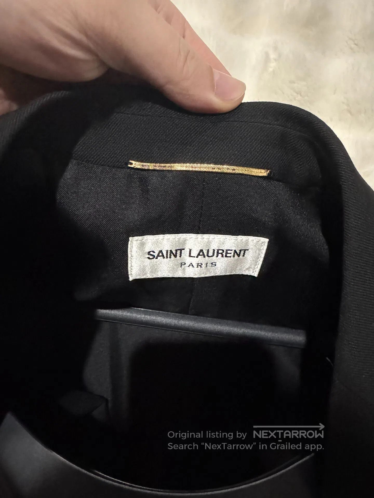 Saint Laurent Paris Saint Laurent Paris Jacket| Size XS / US 0-2 / IT 36-38 - 2 Thumbnail