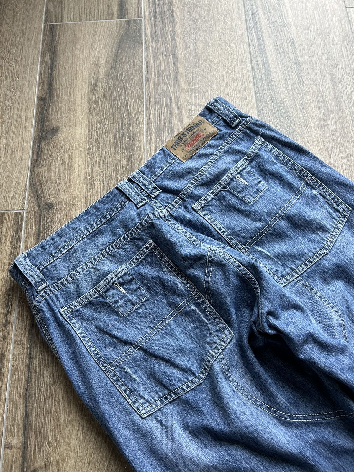 Japanese Brand × Vintage Thor Stainer Japanese brand denim pants y2k Size US 32 / EU 48 - 3 Thumbnail
