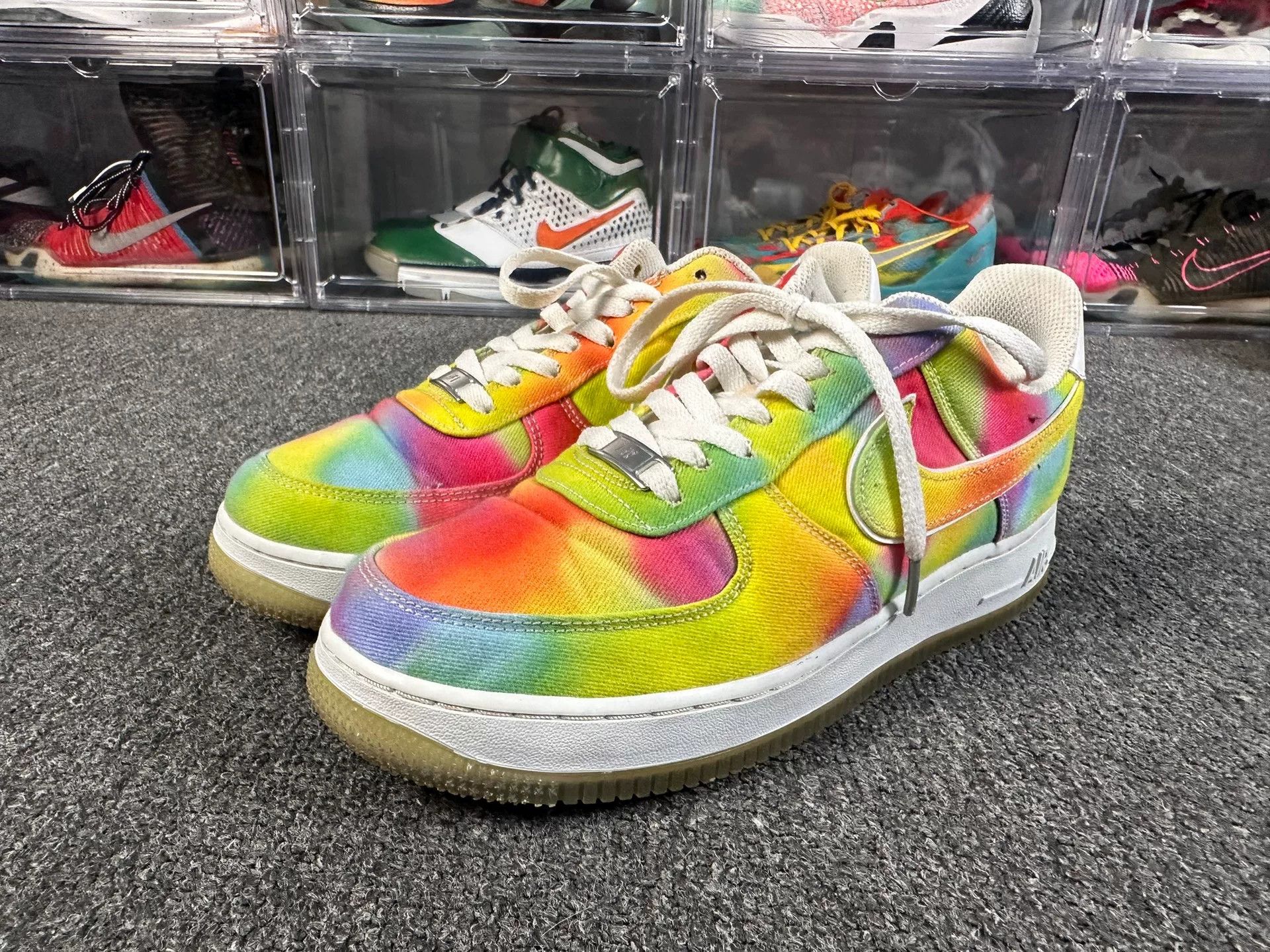 Nike Nike Tie-Dye Multi Lowtop Sneakers 9 Men Size US 9 / EU 42 - 1 Thumbnail