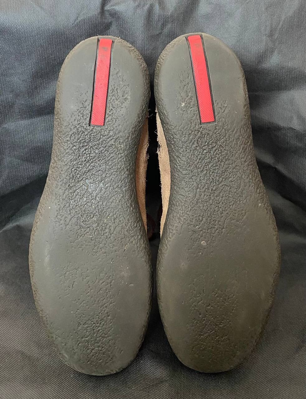 Prada 🔥 PRADA Men Brown Zip Winter Boots Sz. UK 6.5 US 7.5 EU 40.5 Size US 7.5 / EU 40-41 - 11 Thumbnail
