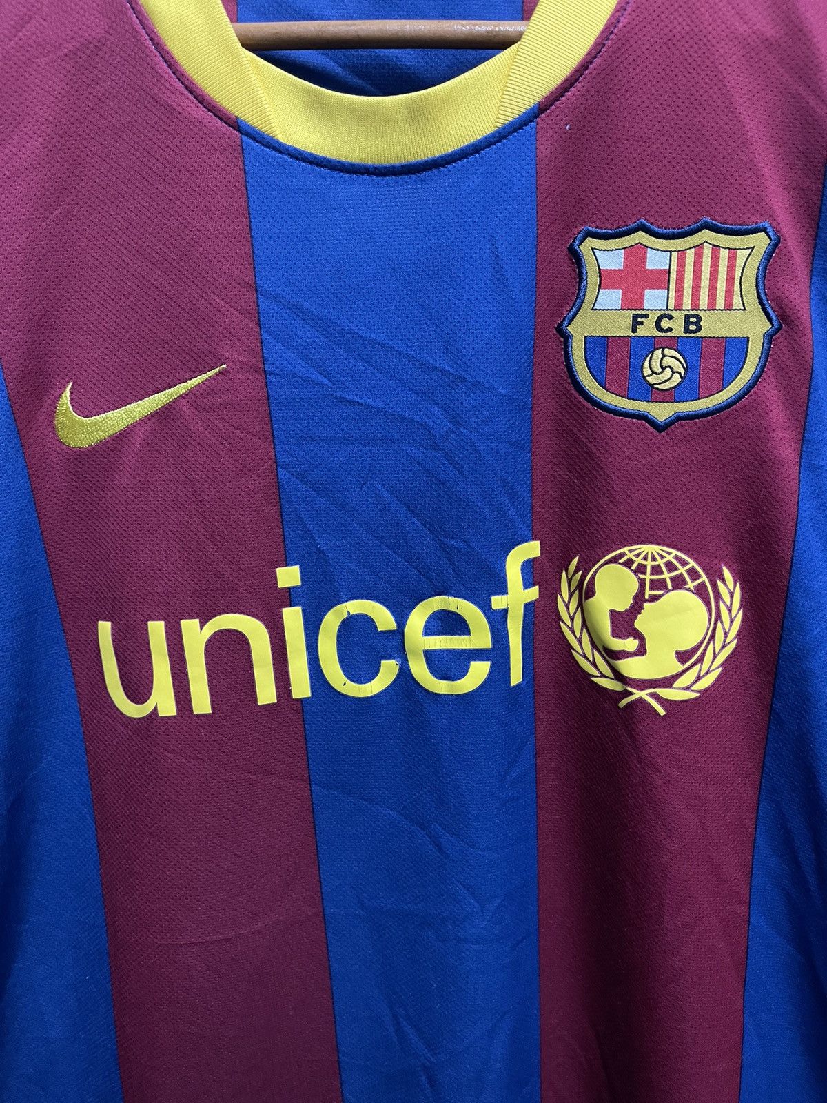 Nike × Vintage Barcelona Nike Jersey Size US L / EU 52-54 / 3 - 8 Thumbnail