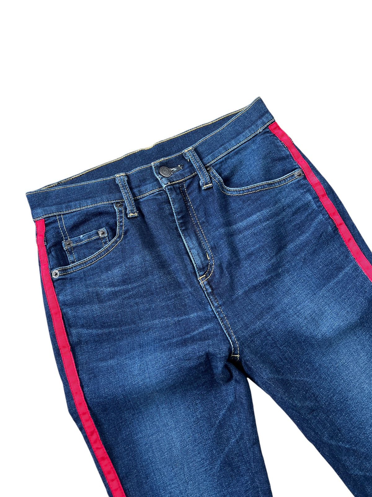 Hysteric Glamour Hysteric Glamour Side Tape Distressed Skinny Jeans Size 27" / US 4 / IT 40 - 4 Thumbnail
