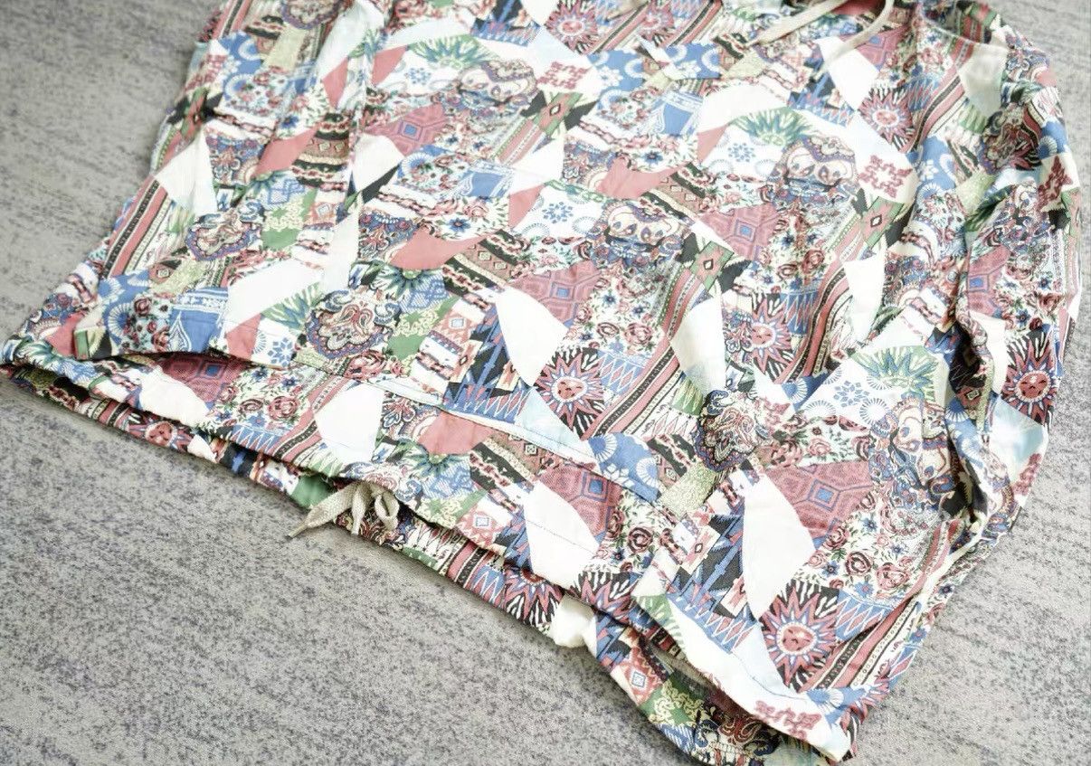 Iroquois Japan Iroquois Printed Viscose Blend Pullover Hoodie Size US S / EU 44-46 / 1 - 3 Thumbnail