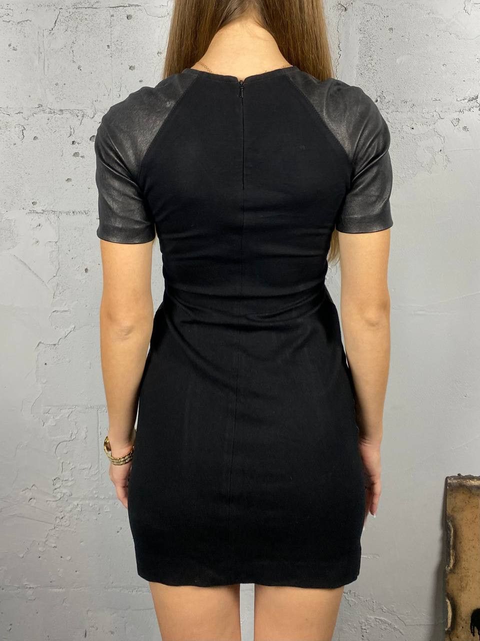 Leather × Theory Lamb Leather Theory Avantgarde Mini Dress Size M / US 6-8 / IT 42-44 - 3 Thumbnail