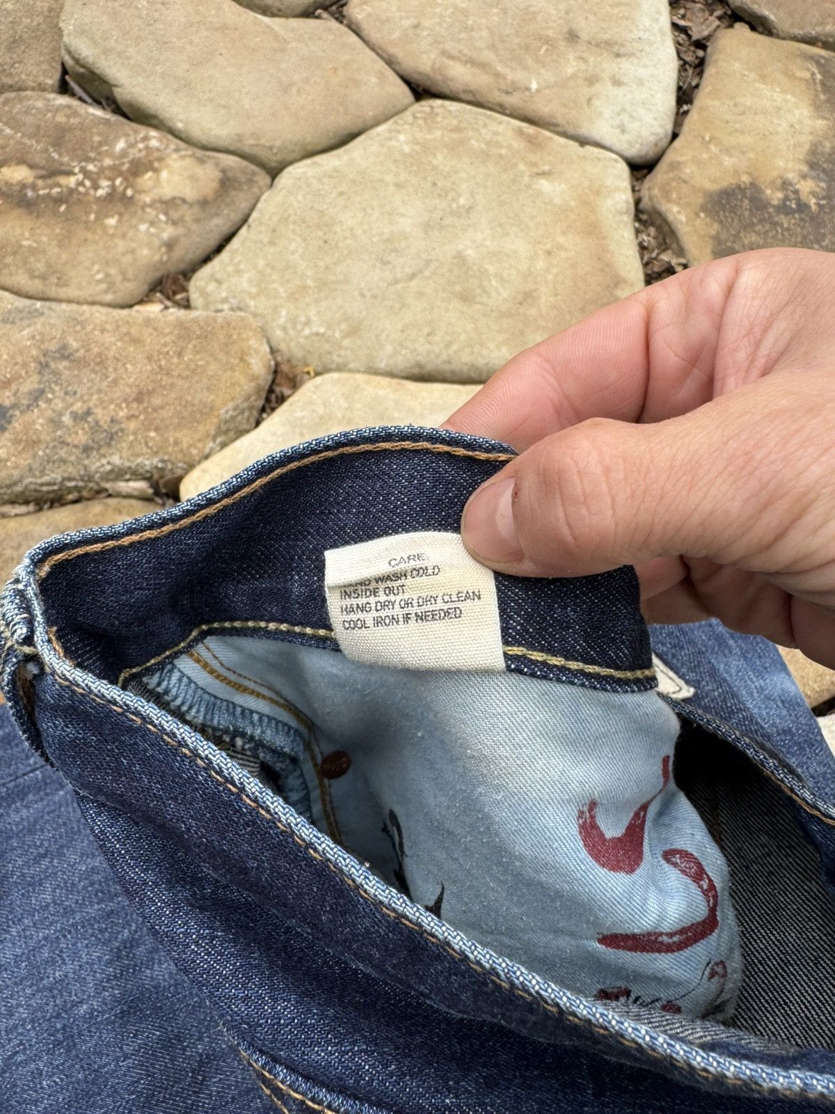 Vintage Vintage Polo Ralph Lauren Indigo Denim Pants Size US 30 / EU 46 - 12 Thumbnail